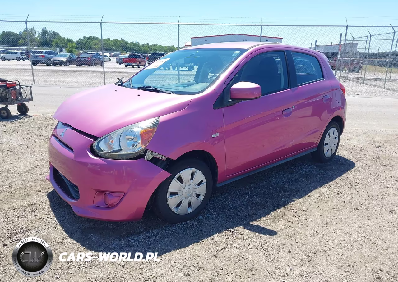 2015 Mitsubishi Mirage De VIN:ML32A3HJ8FH043373 - 2
