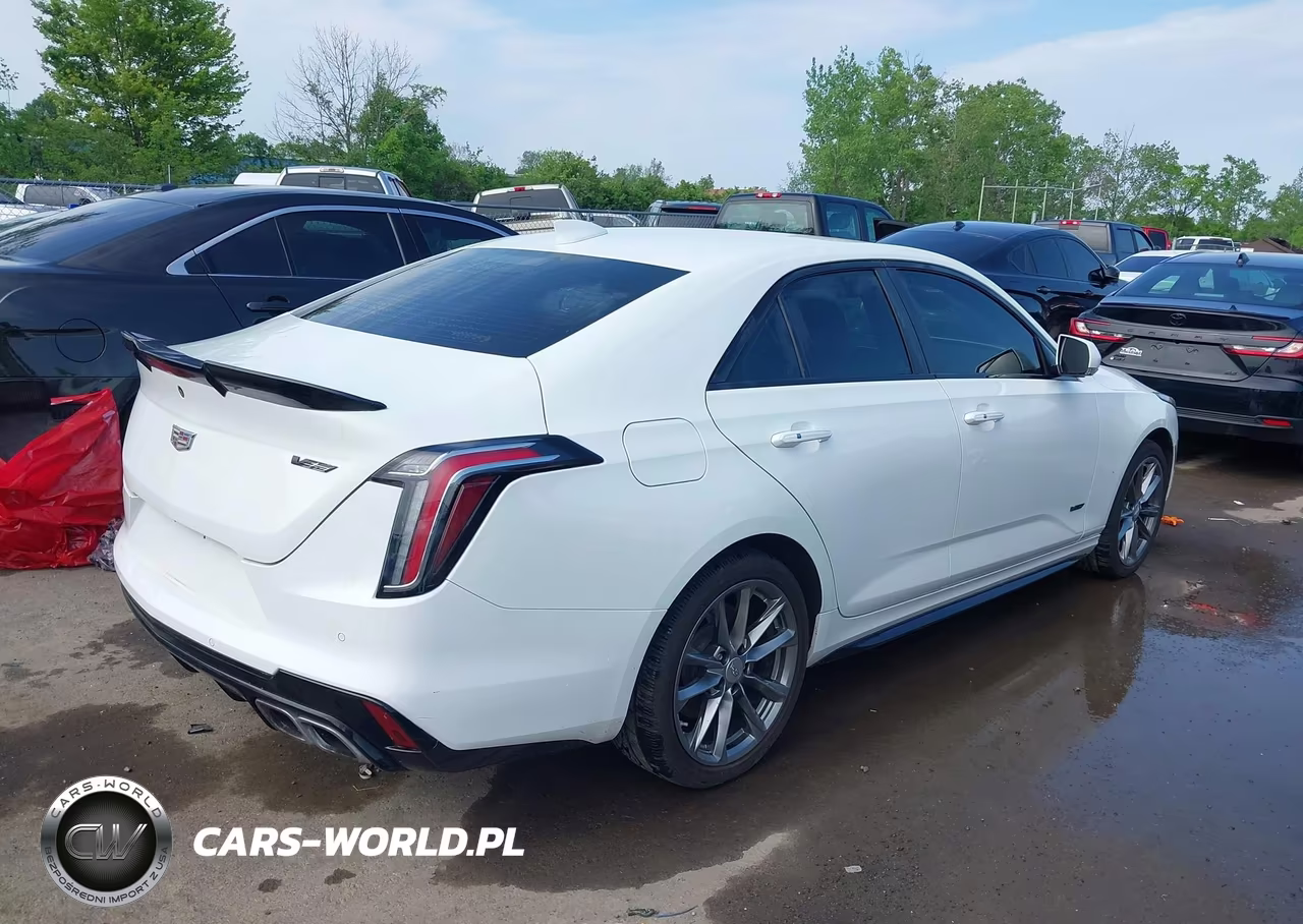 2020 Cadillac Ct4 V-Series VIN:1G6DH5RL4L0126809 - 4
