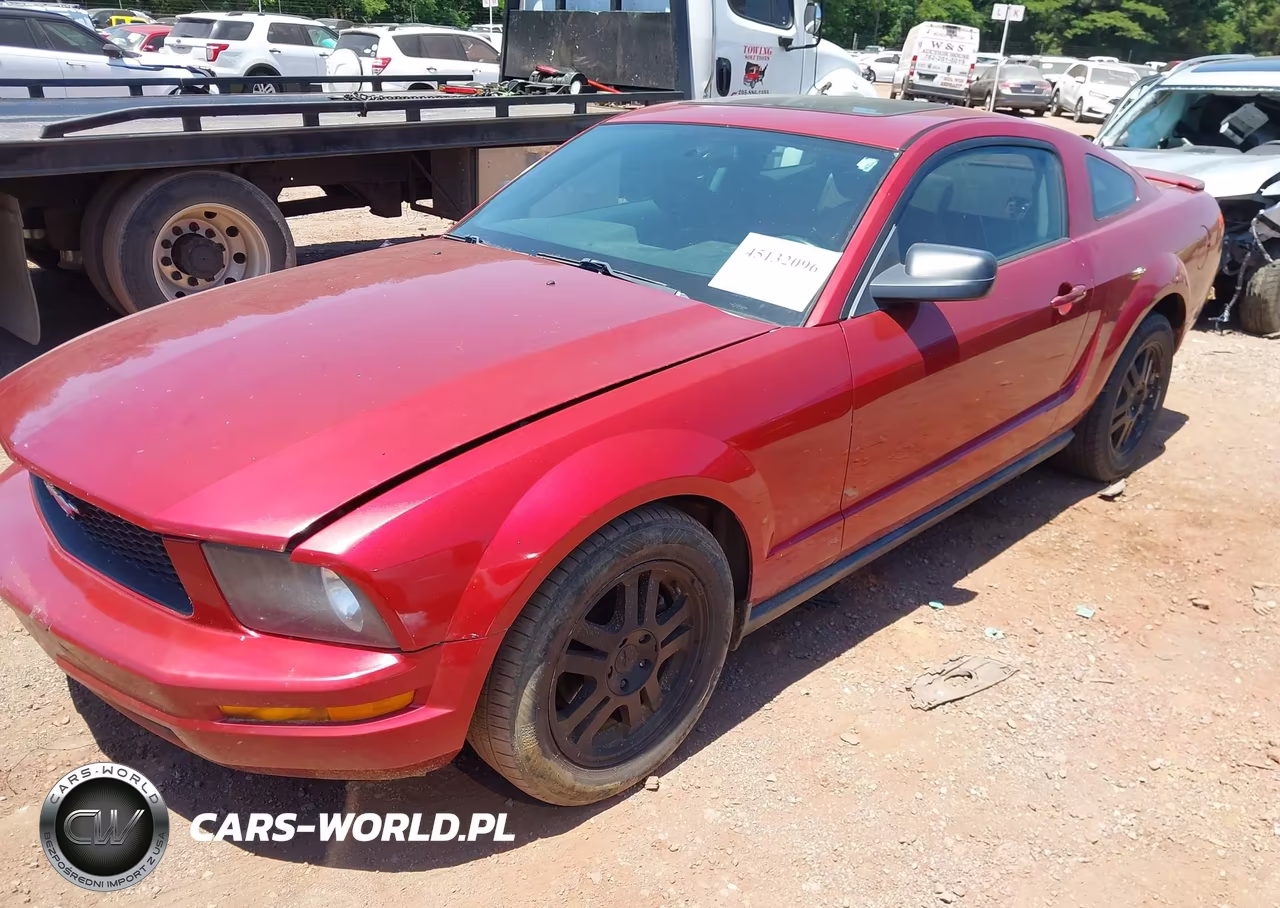 2007 Ford Mustang V6 Deluxe-V6 Premium VIN:1ZVFT80N975337062 - 2