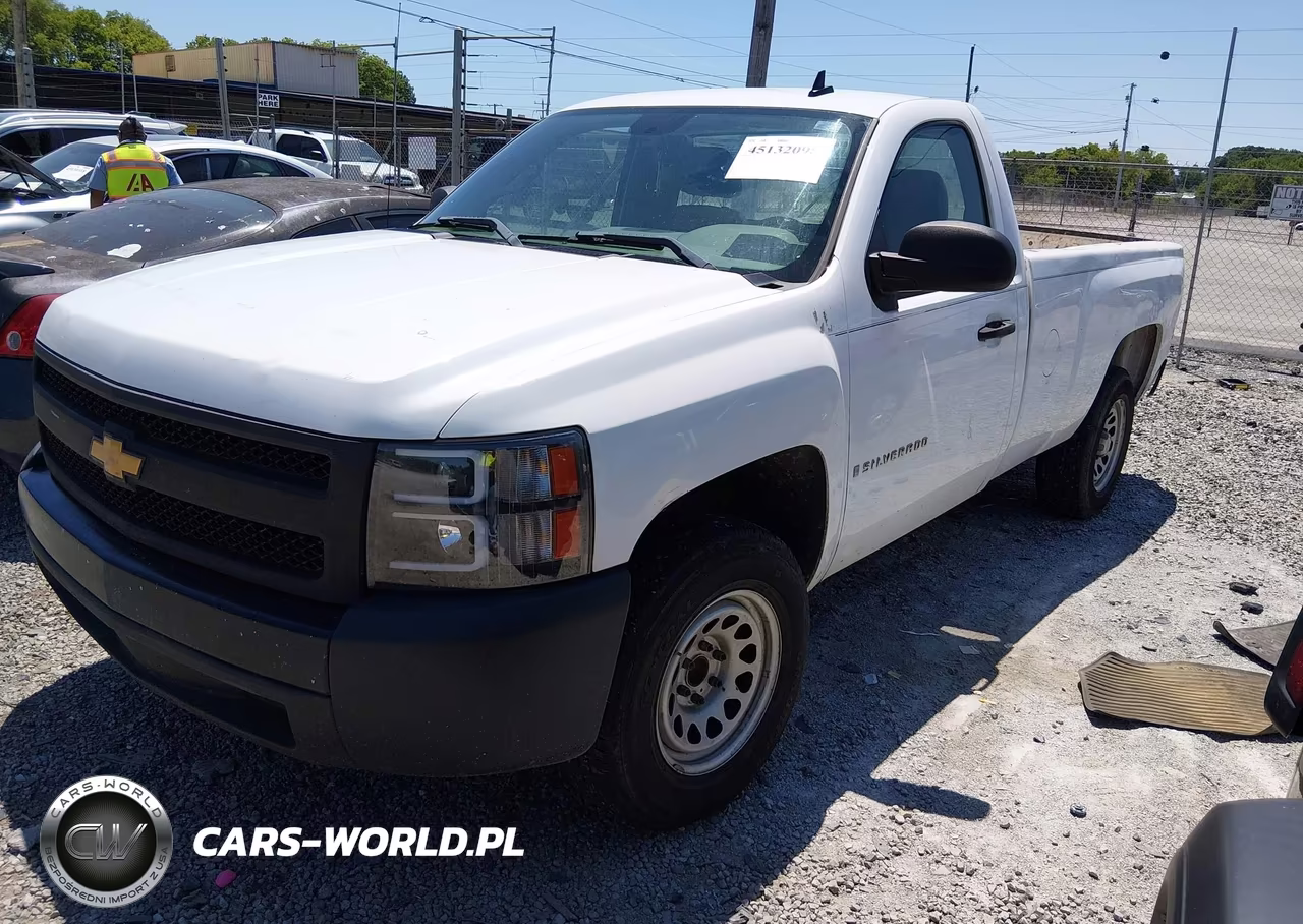 2008 Chevrolet Silverado 1500 Work Truck VIN:1GCEC14X08Z103744 - 2