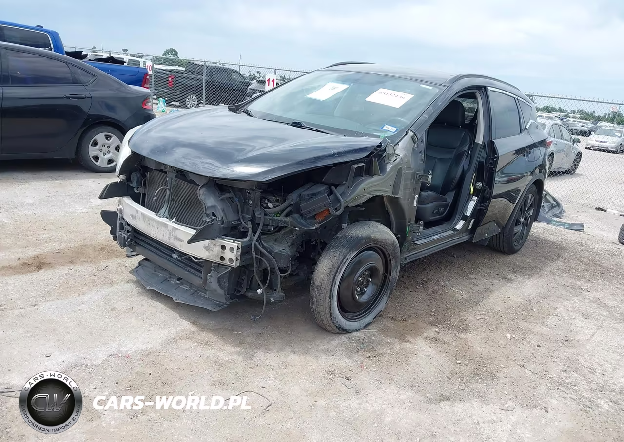 2018 Nissan Murano Sl VIN:5N1AZ2MG6JN168349 - 2