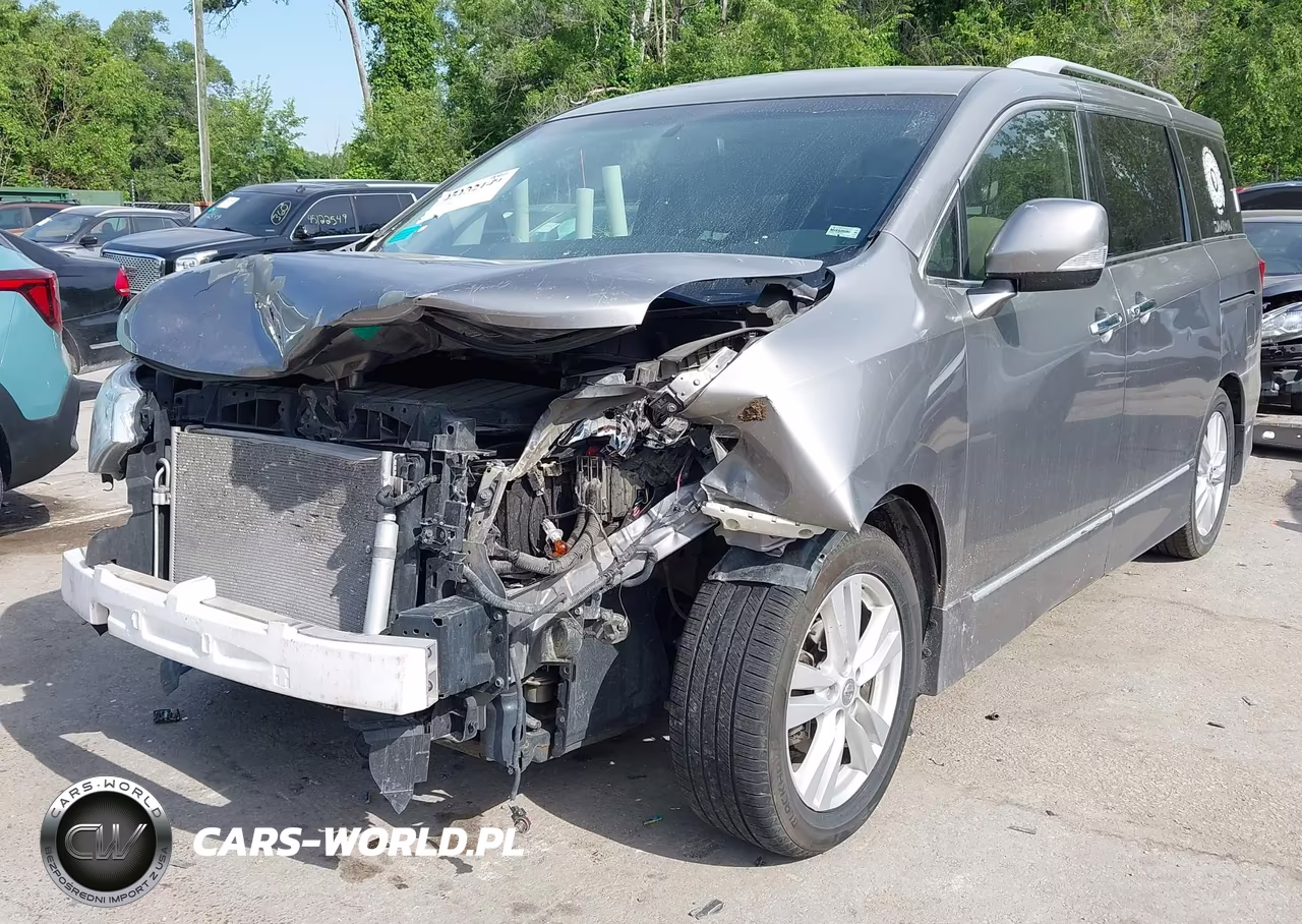 2013 Nissan Quest Sl VIN:JN8AE2KPXD9060594 - 2