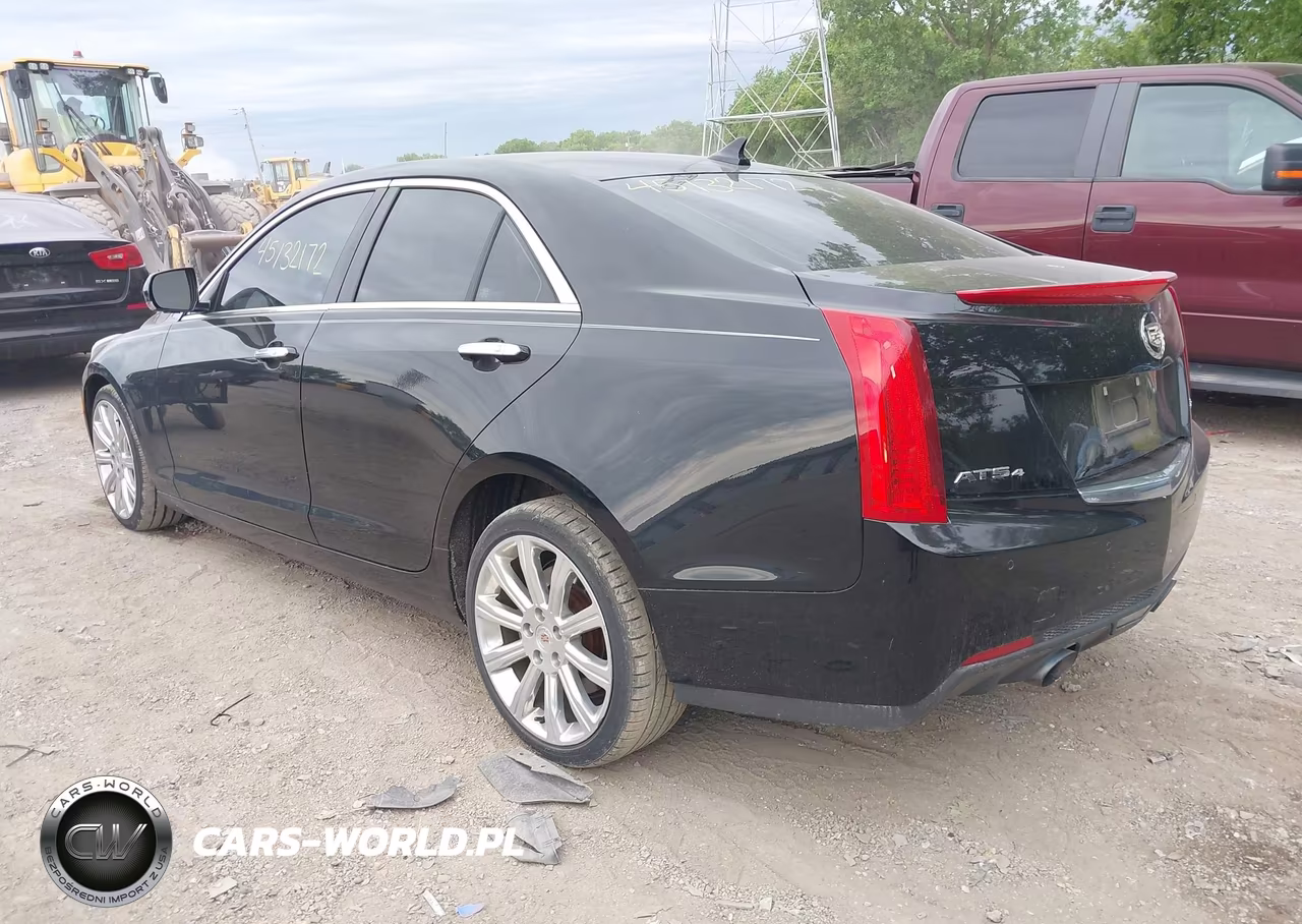 2014 Cadillac Ats Luxury VIN:1G6AH5SX2E0111700 - 3