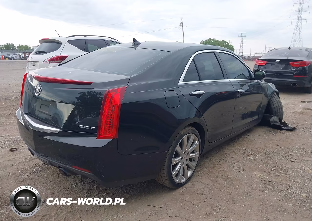 2014 Cadillac Ats Luxury VIN:1G6AH5SX2E0111700 - 4