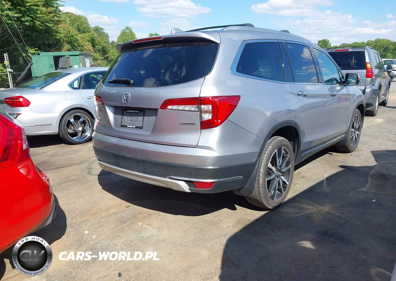2022 Honda Pilot 2Wd Touring 8 Passenger VIN:5FNYF5H91NB005959 - 4