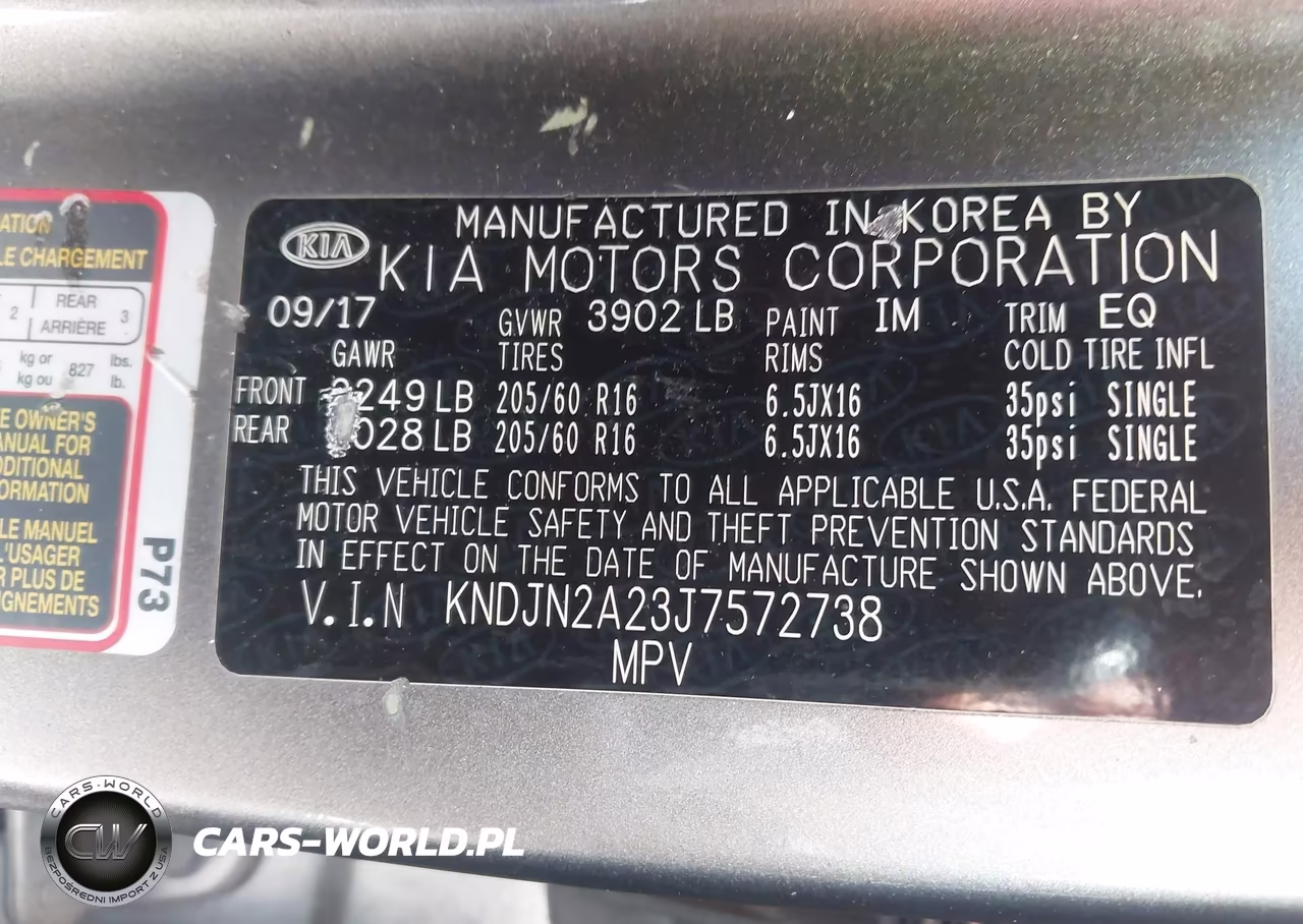 2018 Kia Soul VIN:KNDJN2A23J7572738 - 9