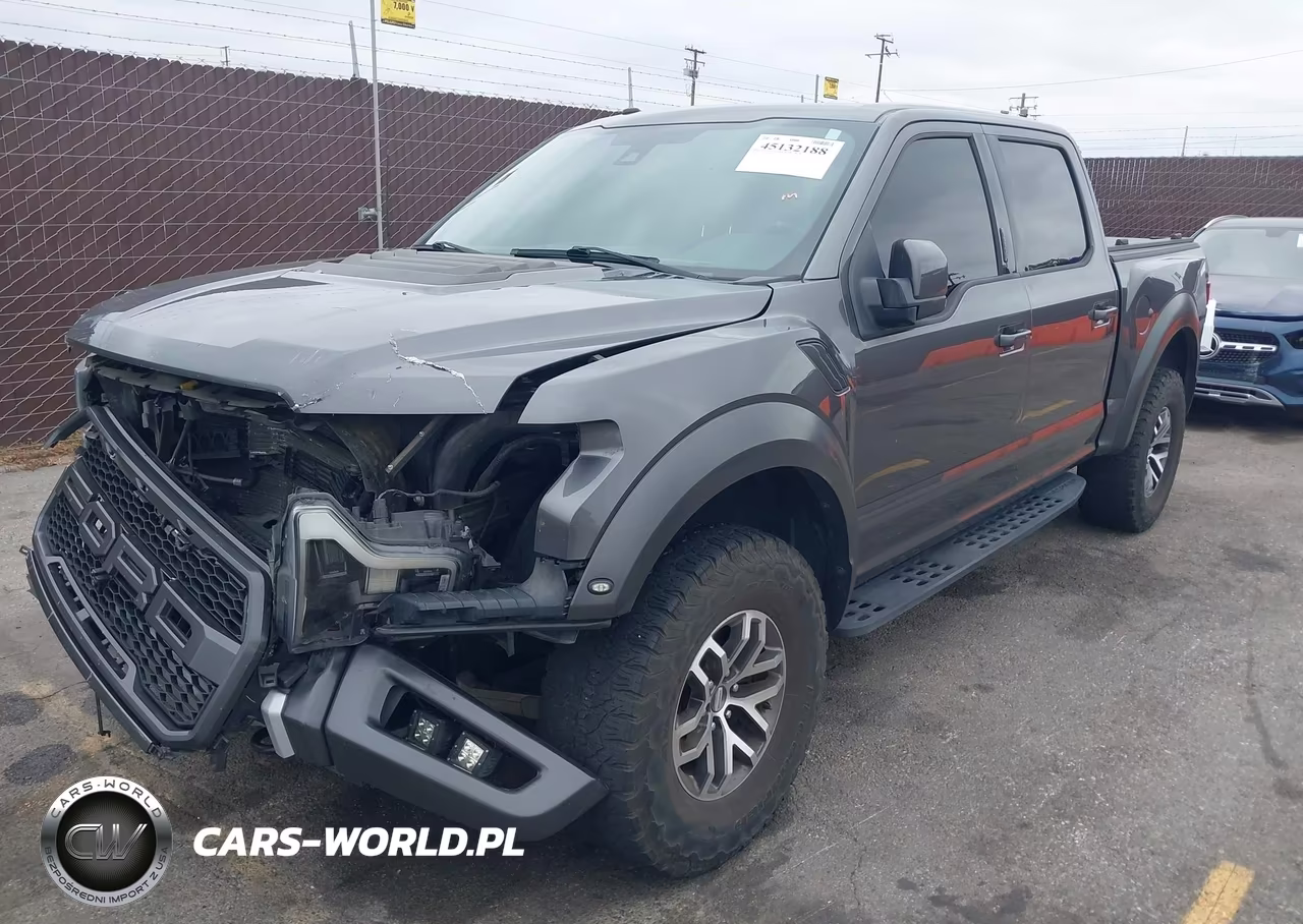 2017 Ford F-150 Raptor VIN:1FTFW1RG5HFC34321 - 2