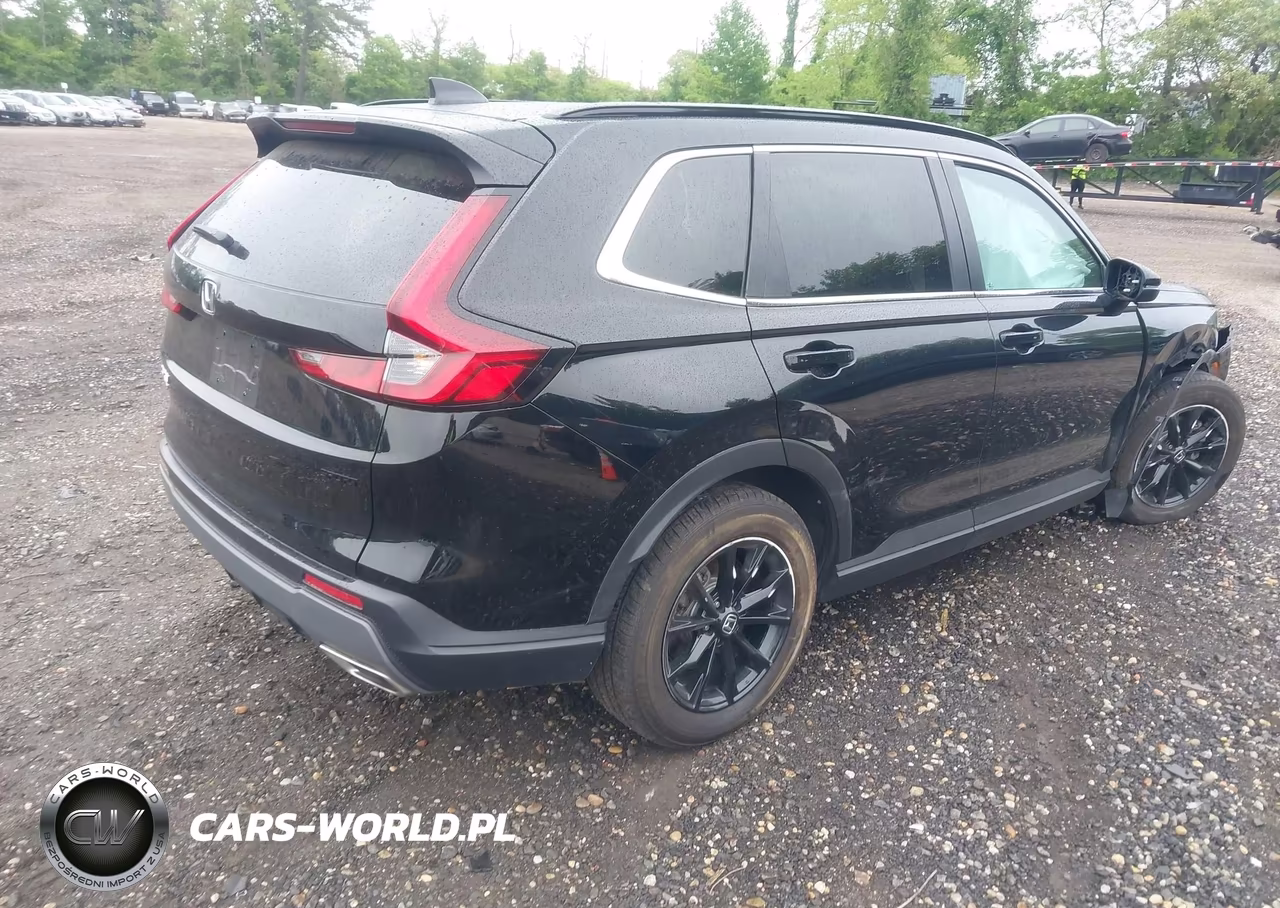 2025 Honda Cr-V Hybrid Sport VIN:7FARS6H53SE110702 - 4