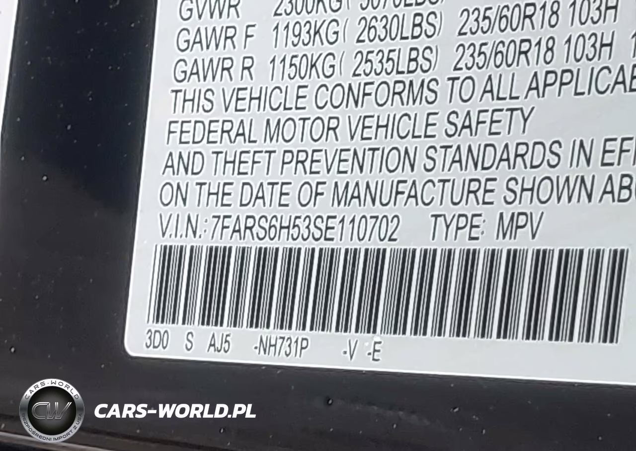 2025 Honda Cr-V Hybrid Sport VIN:7FARS6H53SE110702 - 9