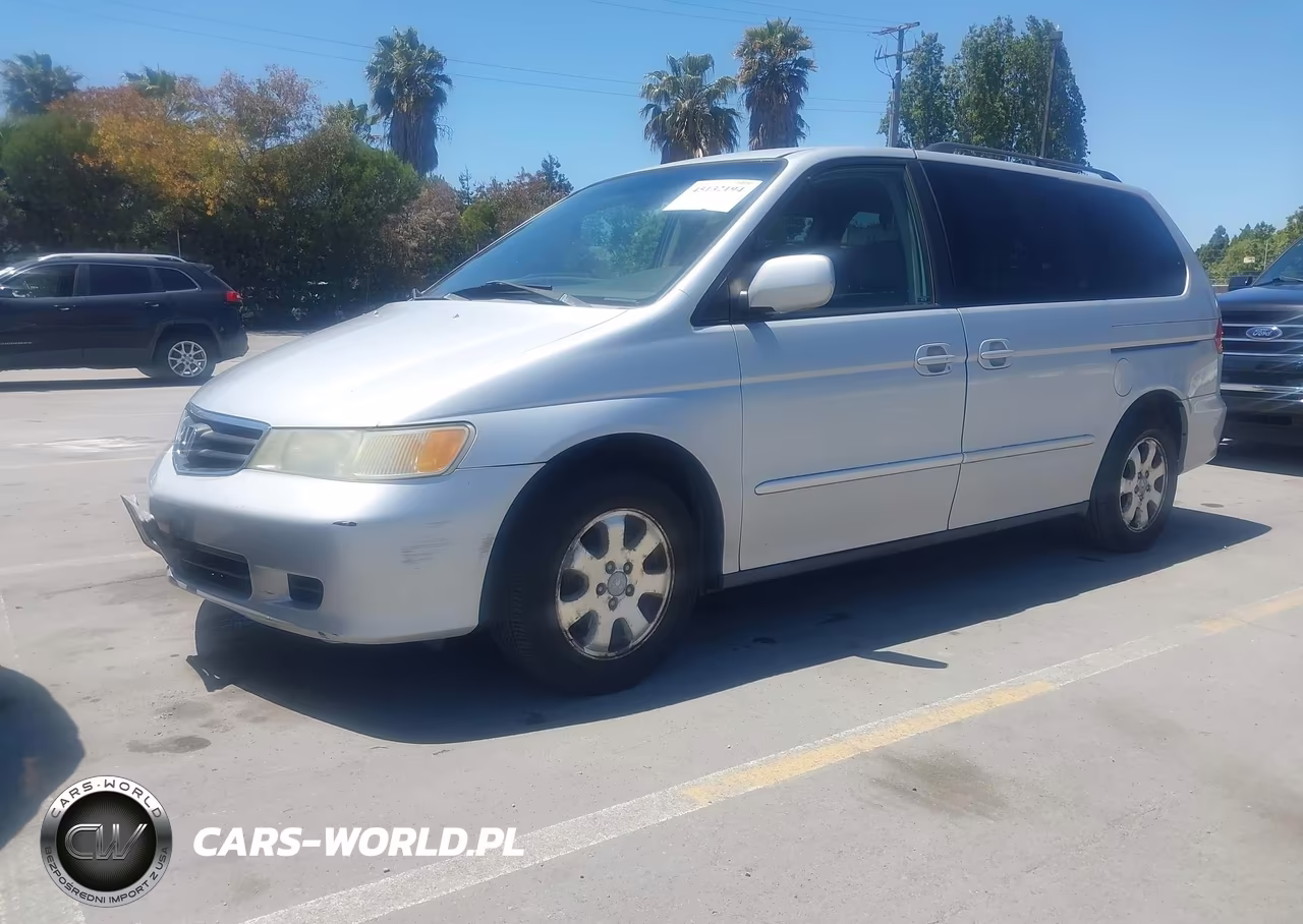 2002 Honda Odyssey Ex VIN:2HKRL18652H530726 - 2