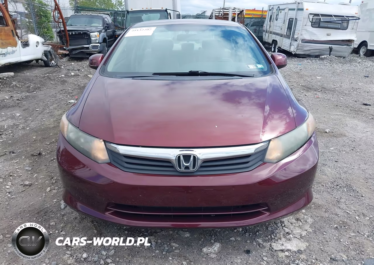 2012 Honda Civic Lx VIN:19XFB2F54CE390339 - 11