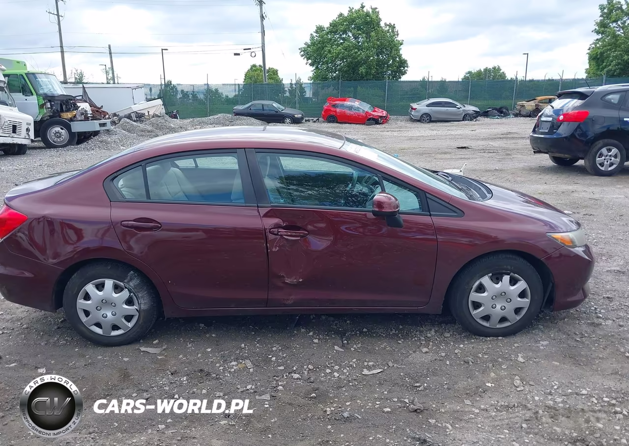 2012 Honda Civic Lx VIN:19XFB2F54CE390339 - 12