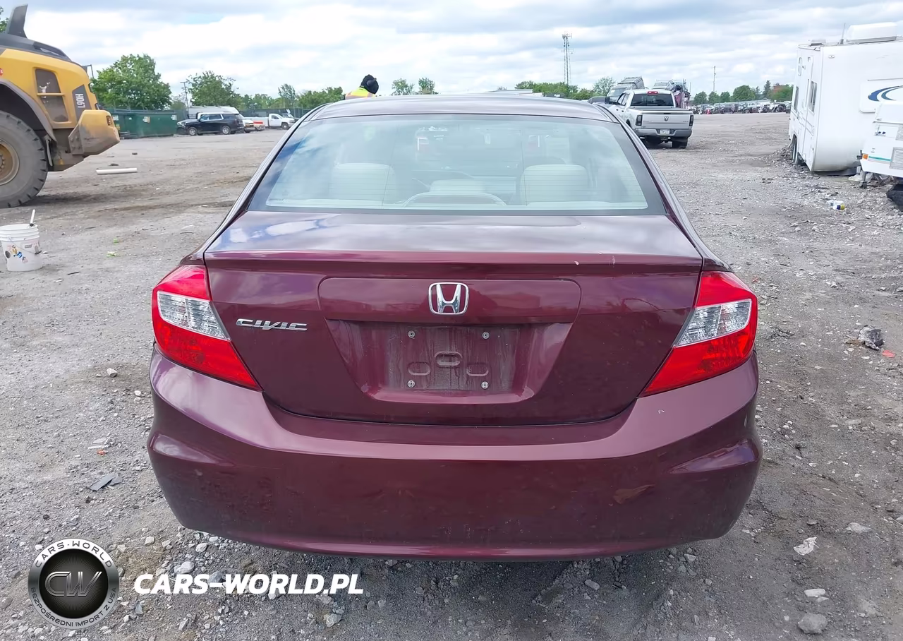 2012 Honda Civic Lx VIN:19XFB2F54CE390339 - 15