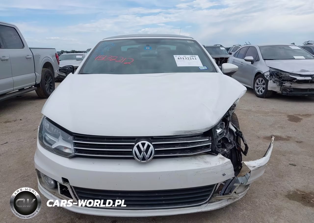 2014 Volkswagen Eos Komfort VIN:WVWBW8AH1EV000979 - 12
