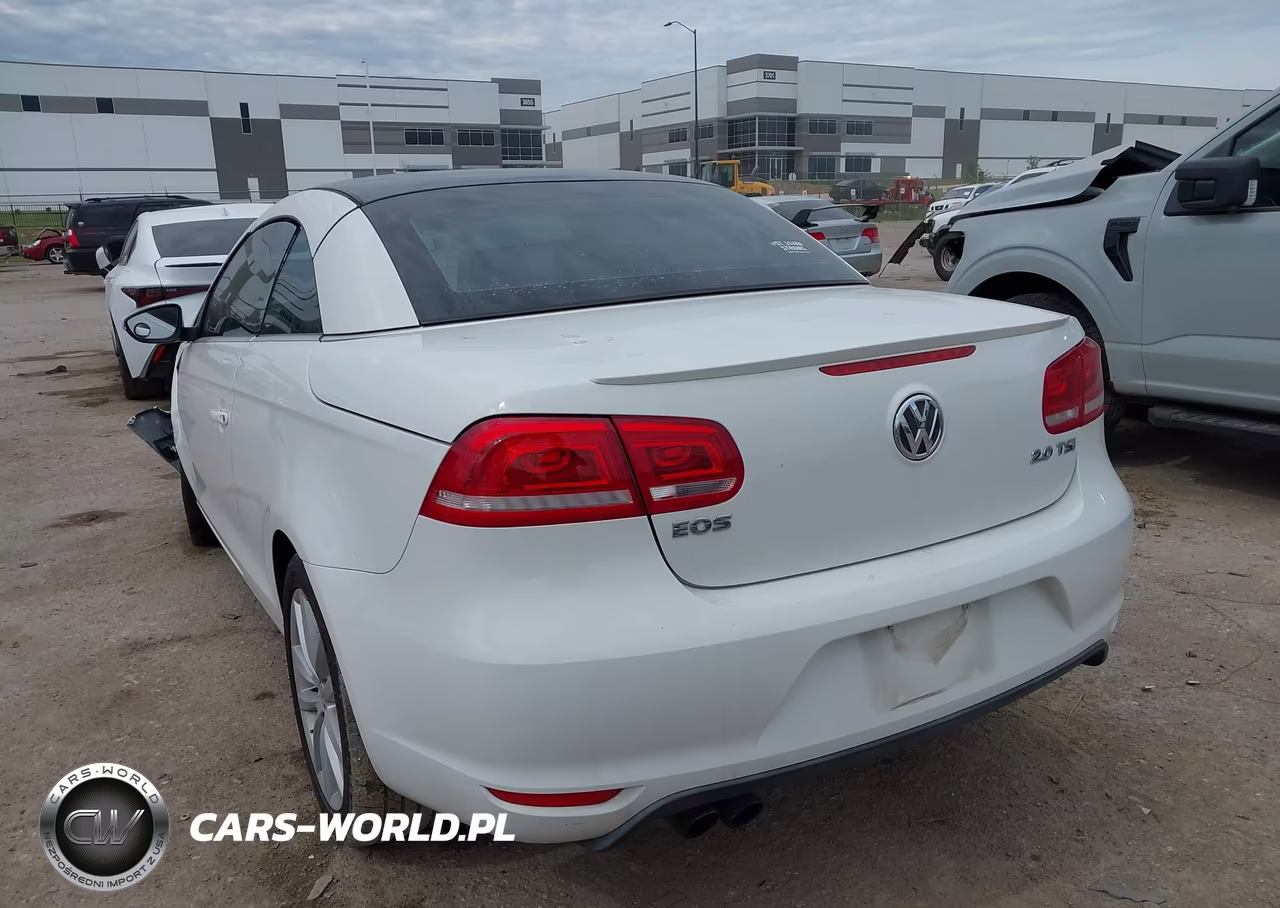 2014 Volkswagen Eos Komfort VIN:WVWBW8AH1EV000979 - 3