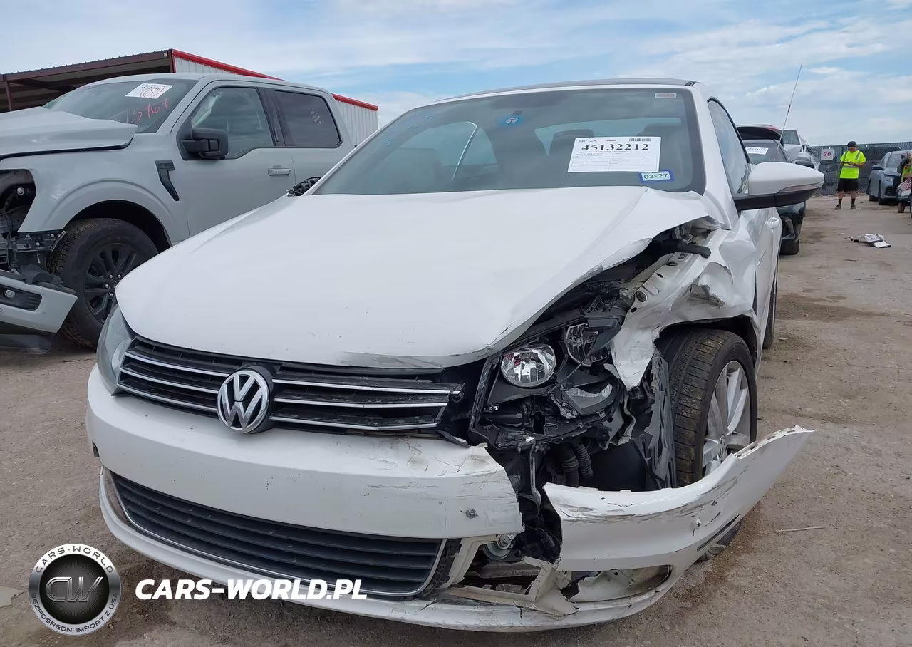 2014 Volkswagen Eos Komfort VIN:WVWBW8AH1EV000979 - 6