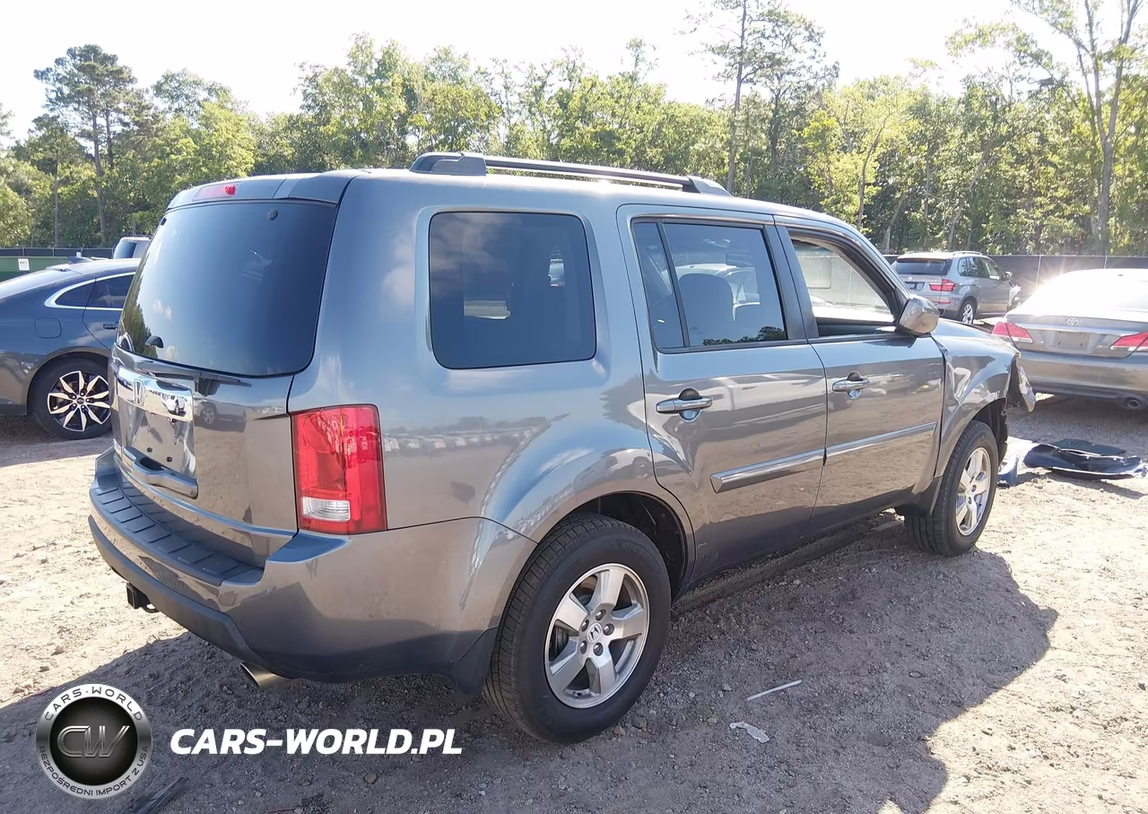 2011 Honda Pilot Ex-L VIN:5FNYF3H50BB039484 - 4