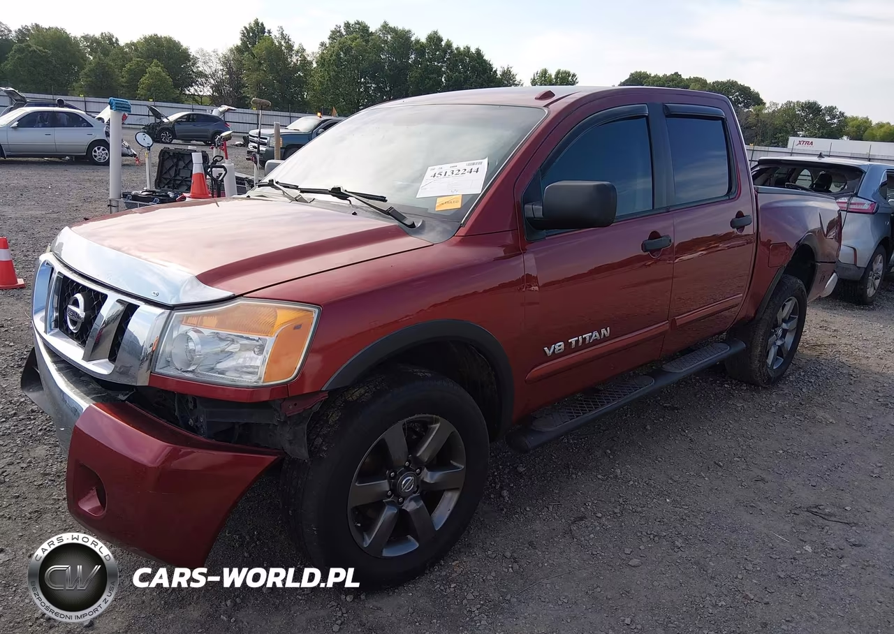 2015 Nissan Titan Sv VIN:1N6BA0ED8FN506363 - 2