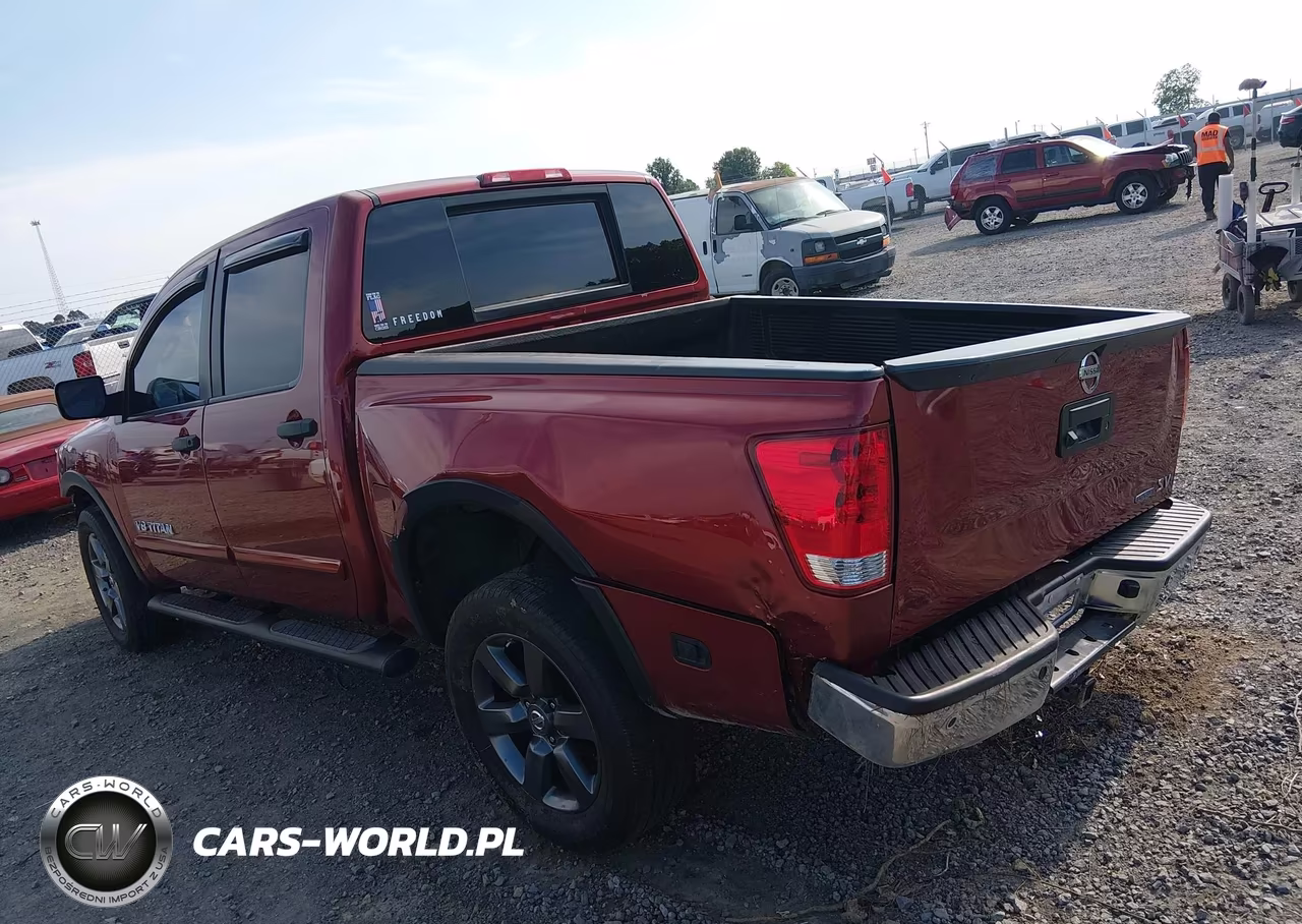 2015 Nissan Titan Sv VIN:1N6BA0ED8FN506363 - 3