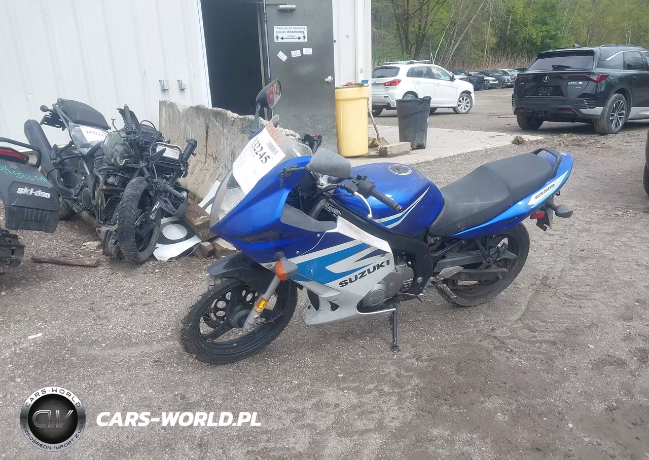 2005 Suzuki Gs500 Fk VIN:VTTGM51AX52102874 - 2