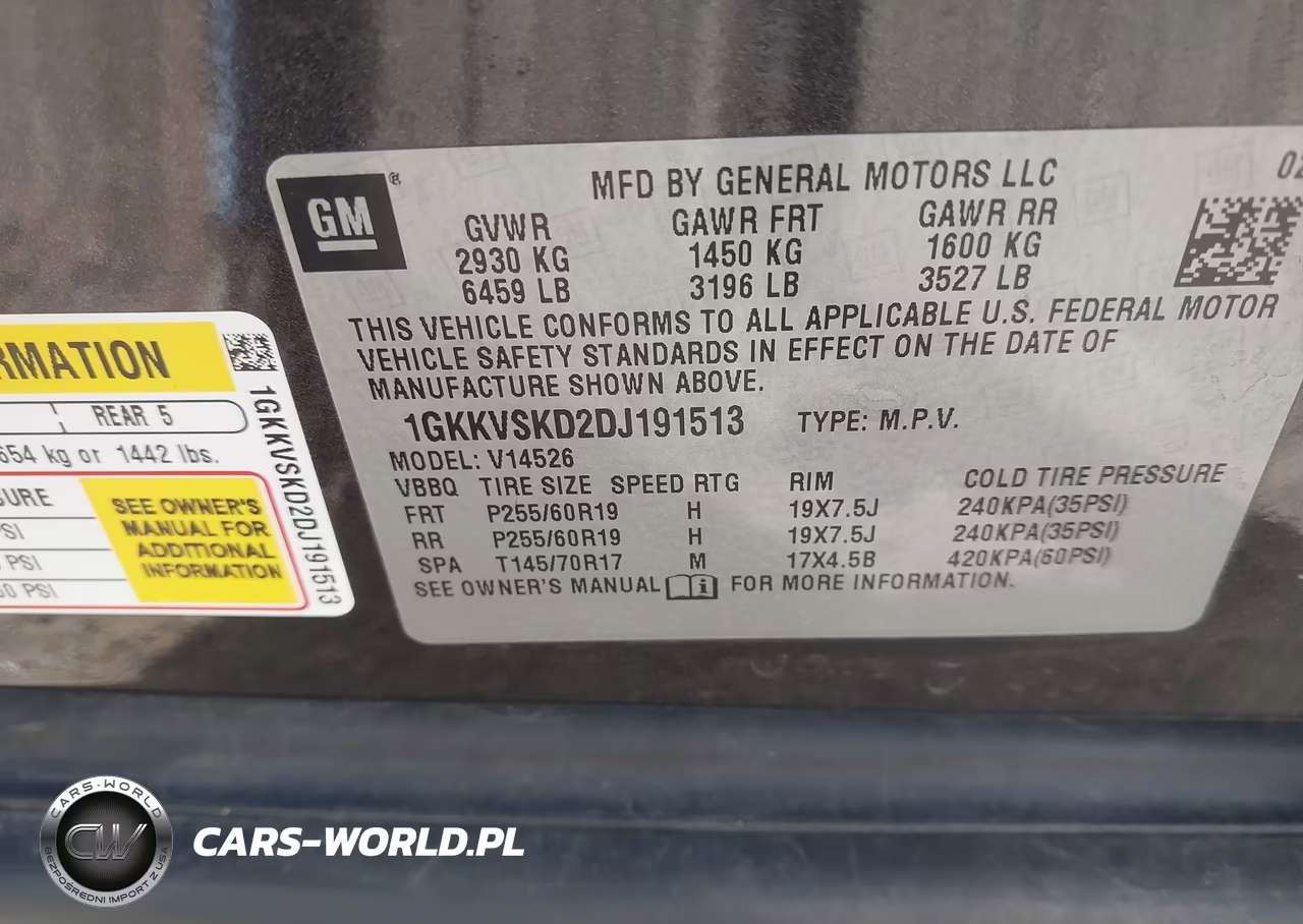 2013 GMC Acadia Slt-2 VIN:1GKKVSKD2DJ191513 - 9