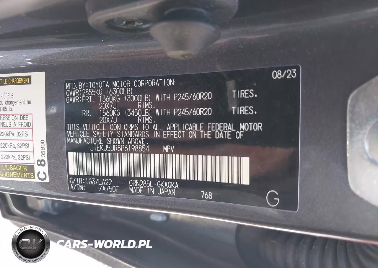 2023 Toyota 4Runner Limited VIN:JTEKU5JR8P6198854 - 9