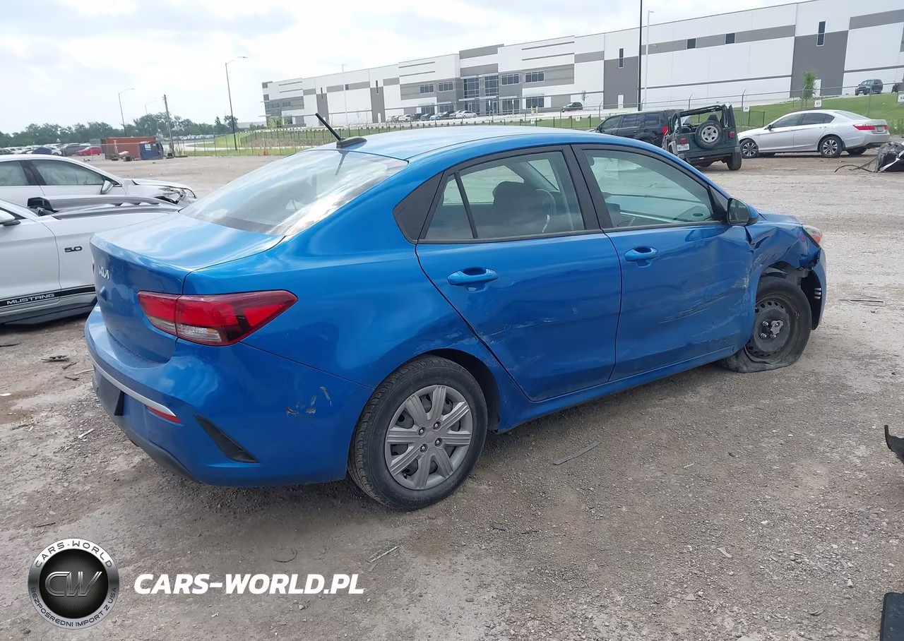 2023 Kia Rio S VIN:3KPA24AD8PE623679 - 4