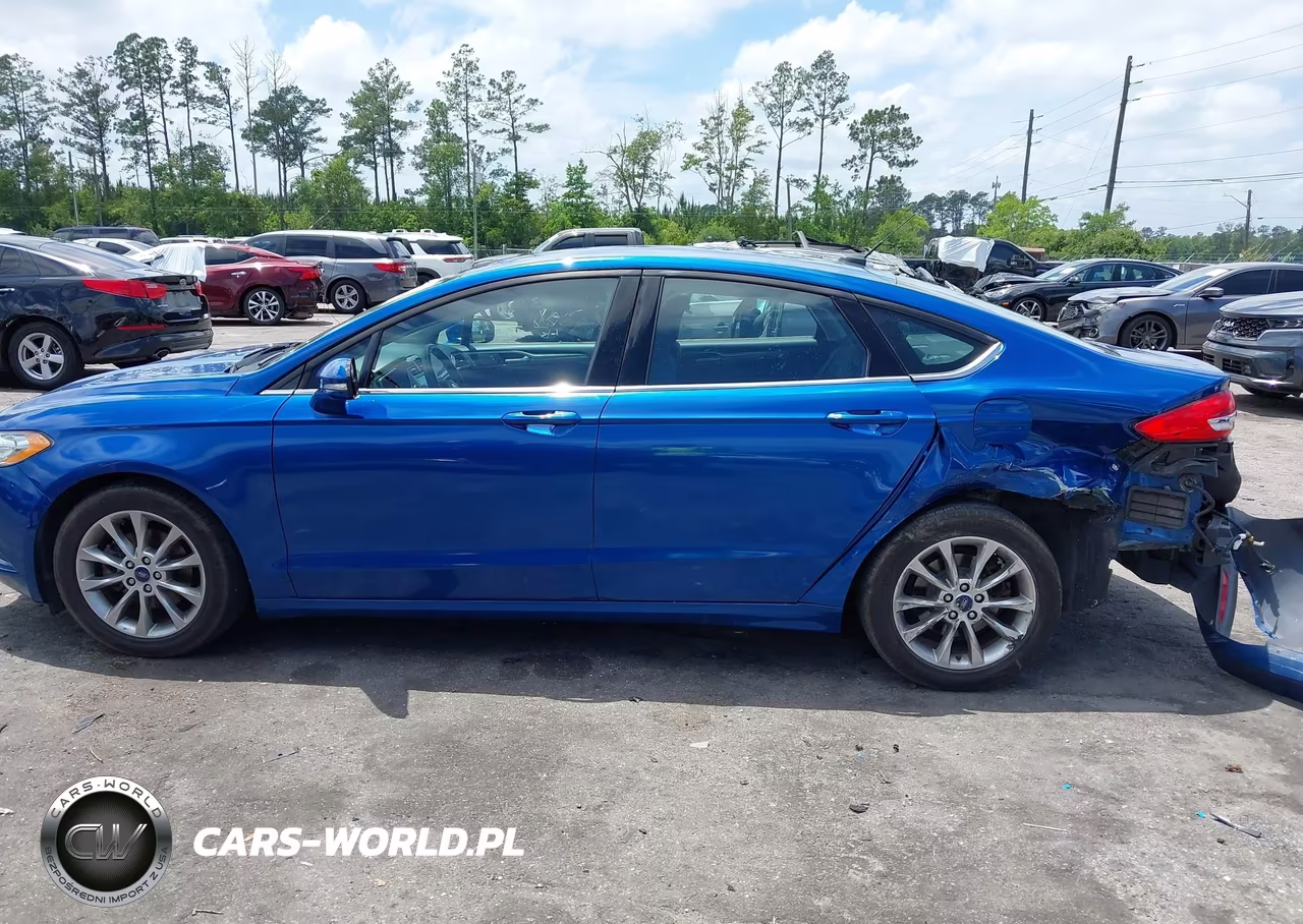 2017 Ford Fusion Se VIN:3FA6P0H70HR118445 - 14