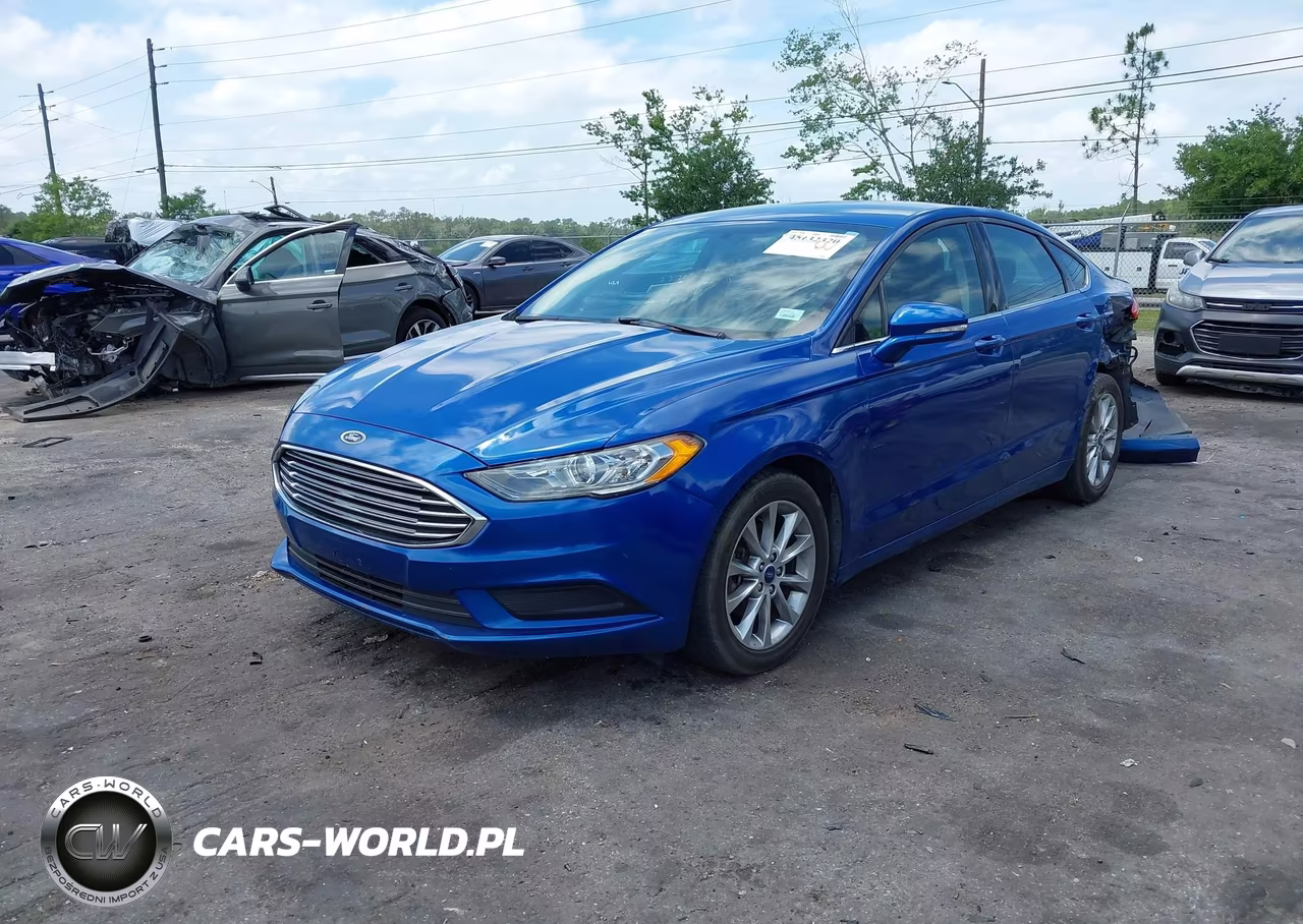 2017 Ford Fusion Se VIN:3FA6P0H70HR118445 - 2