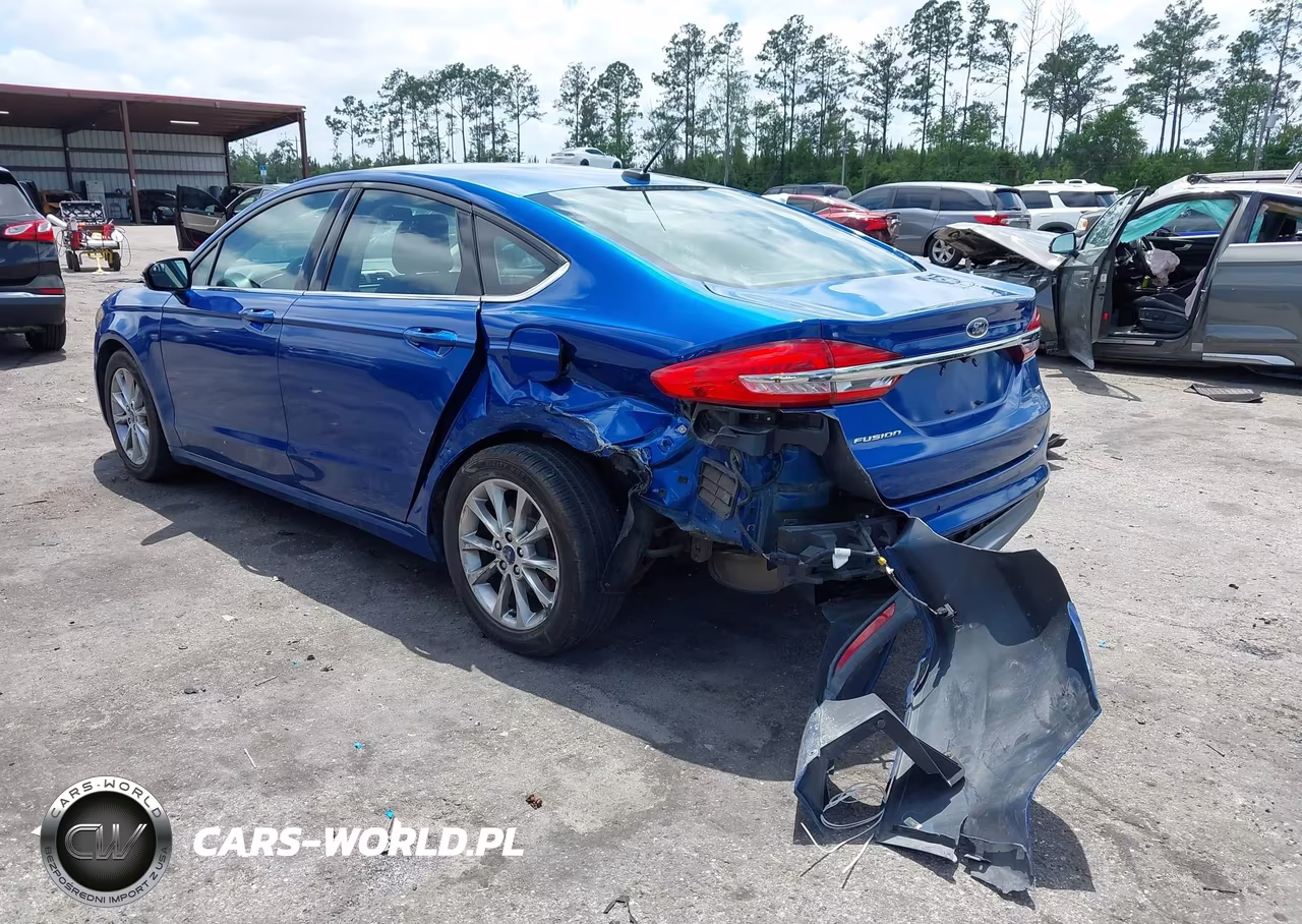 2017 Ford Fusion Se VIN:3FA6P0H70HR118445 - 3