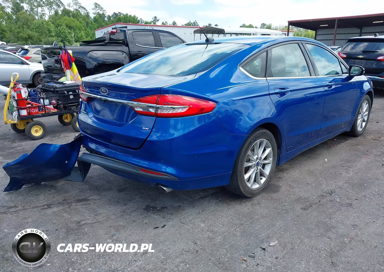 2017 Ford Fusion Se VIN:3FA6P0H70HR118445 - 4