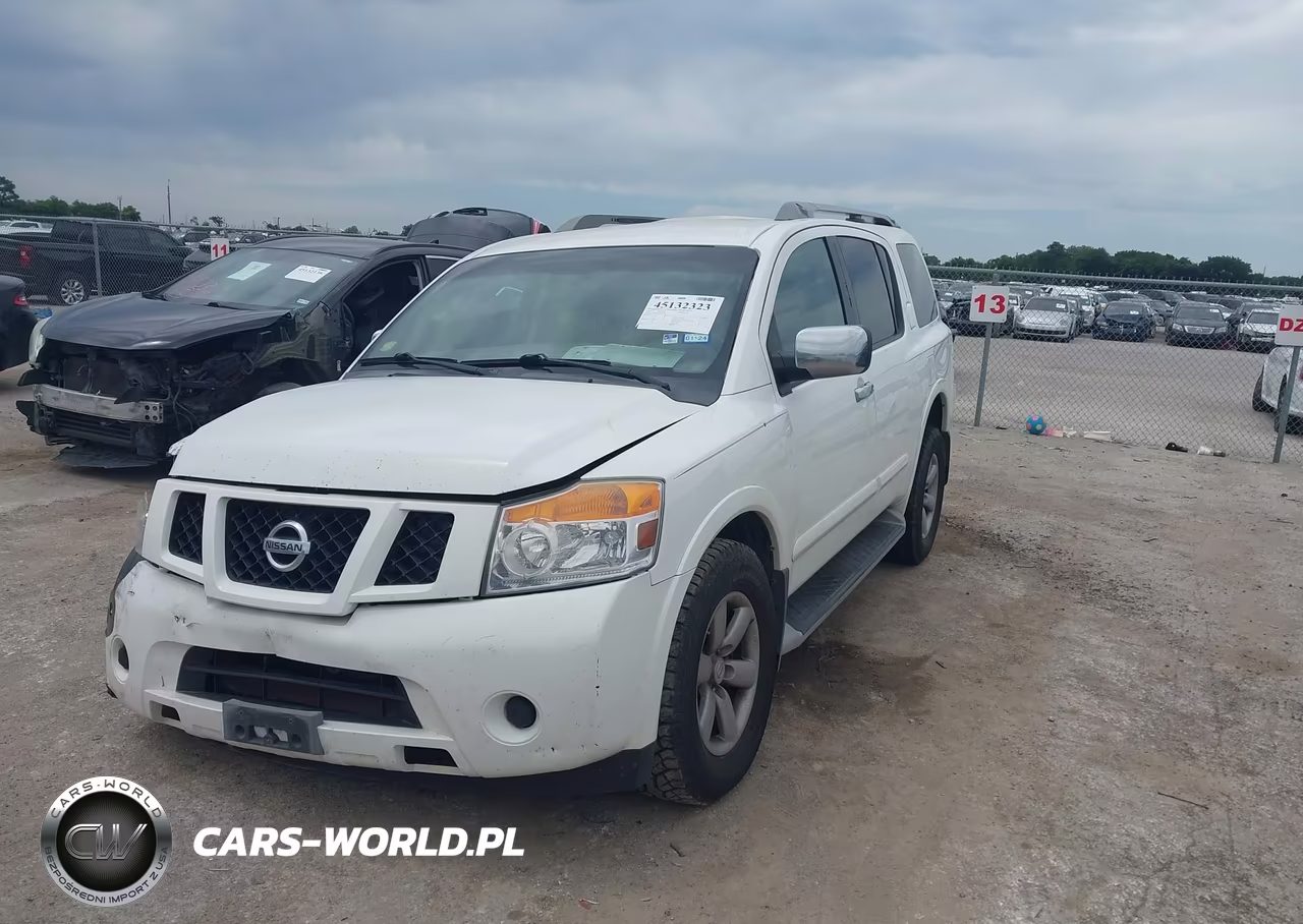 2012 Nissan Armada Sv VIN:5N1BA0ND7CN622521 - 2