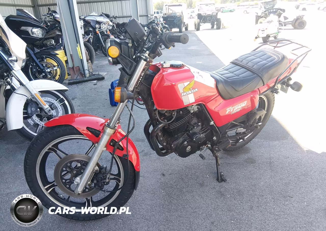 1982 Honda Ft500 VIN:JH2PC0708CM012168 - 2