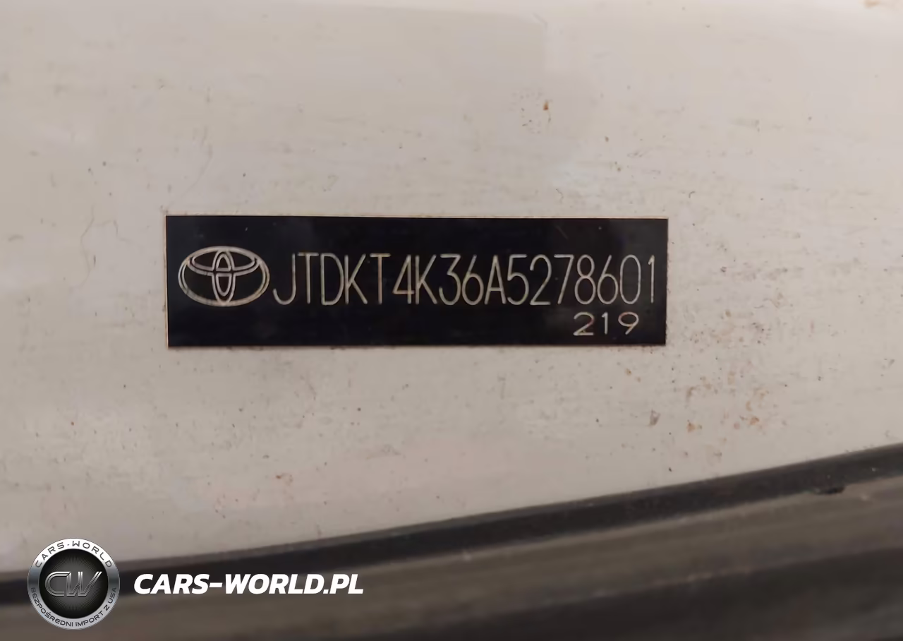 2010 Toyota Yaris VIN:JTDKT4K36A5278601 - 9