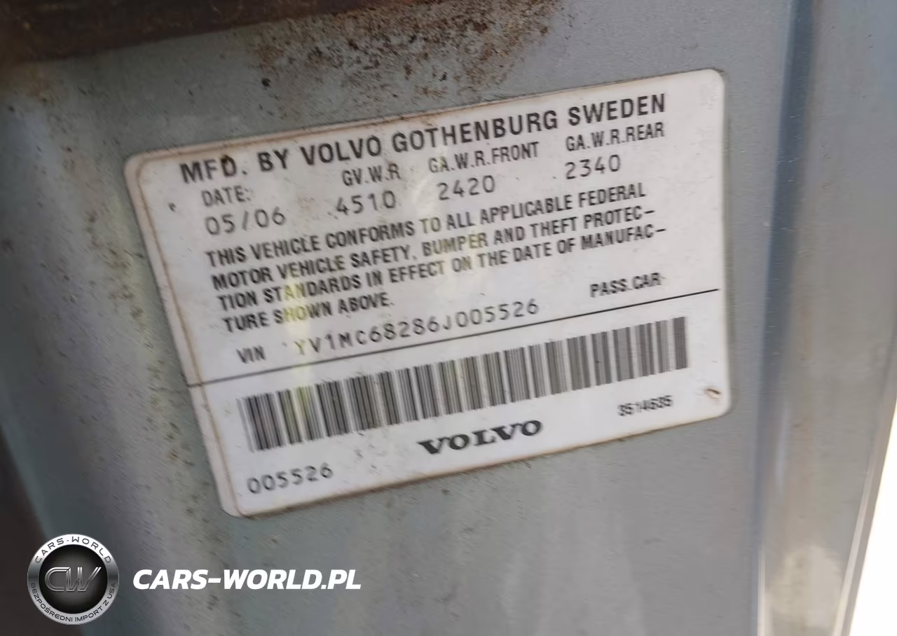 2006 Volvo C70 T5 VIN:YV1MC68286J005526 - 9