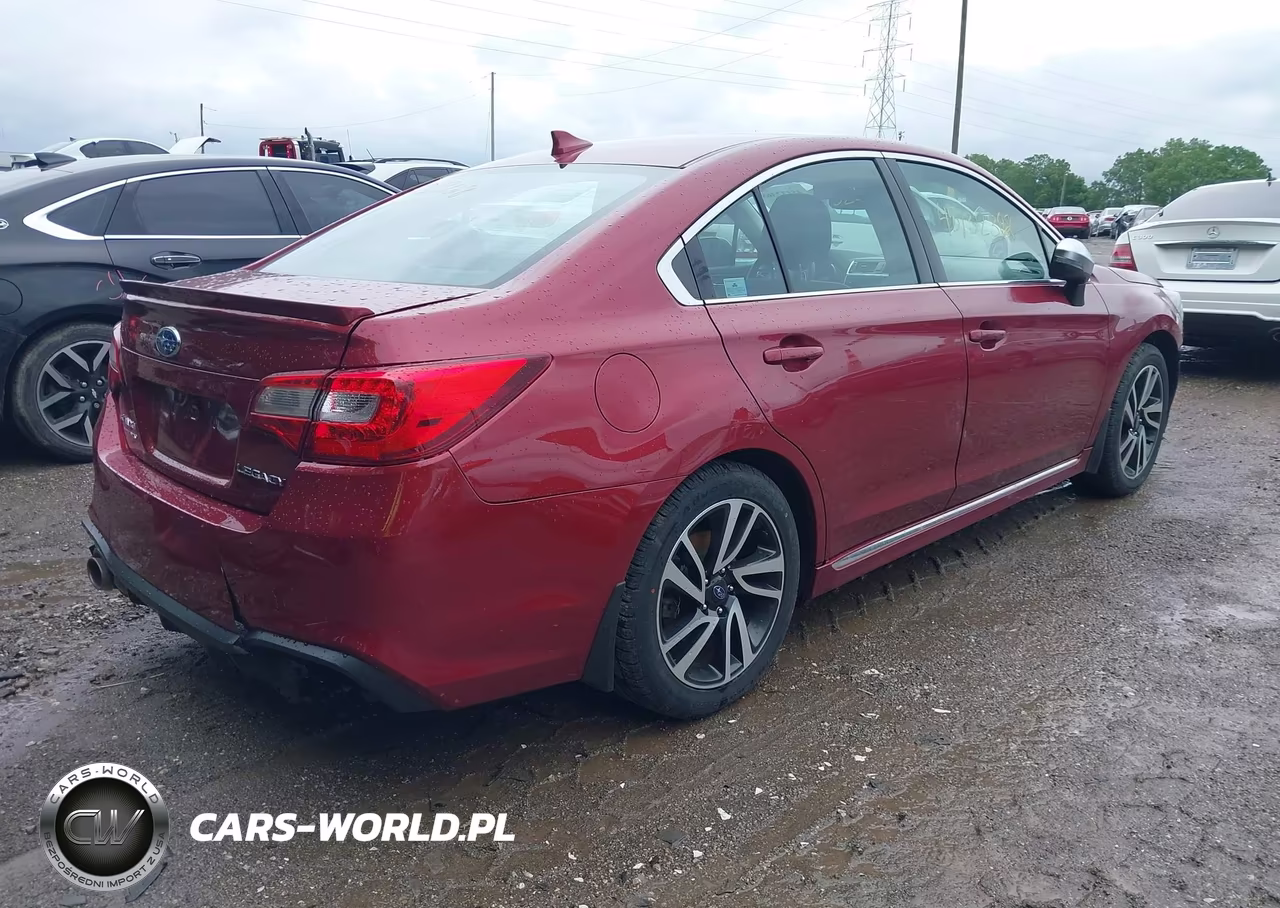 2018 Subaru Legacy 2.5I Sport VIN:4S3BNAR68J3007639 - 4