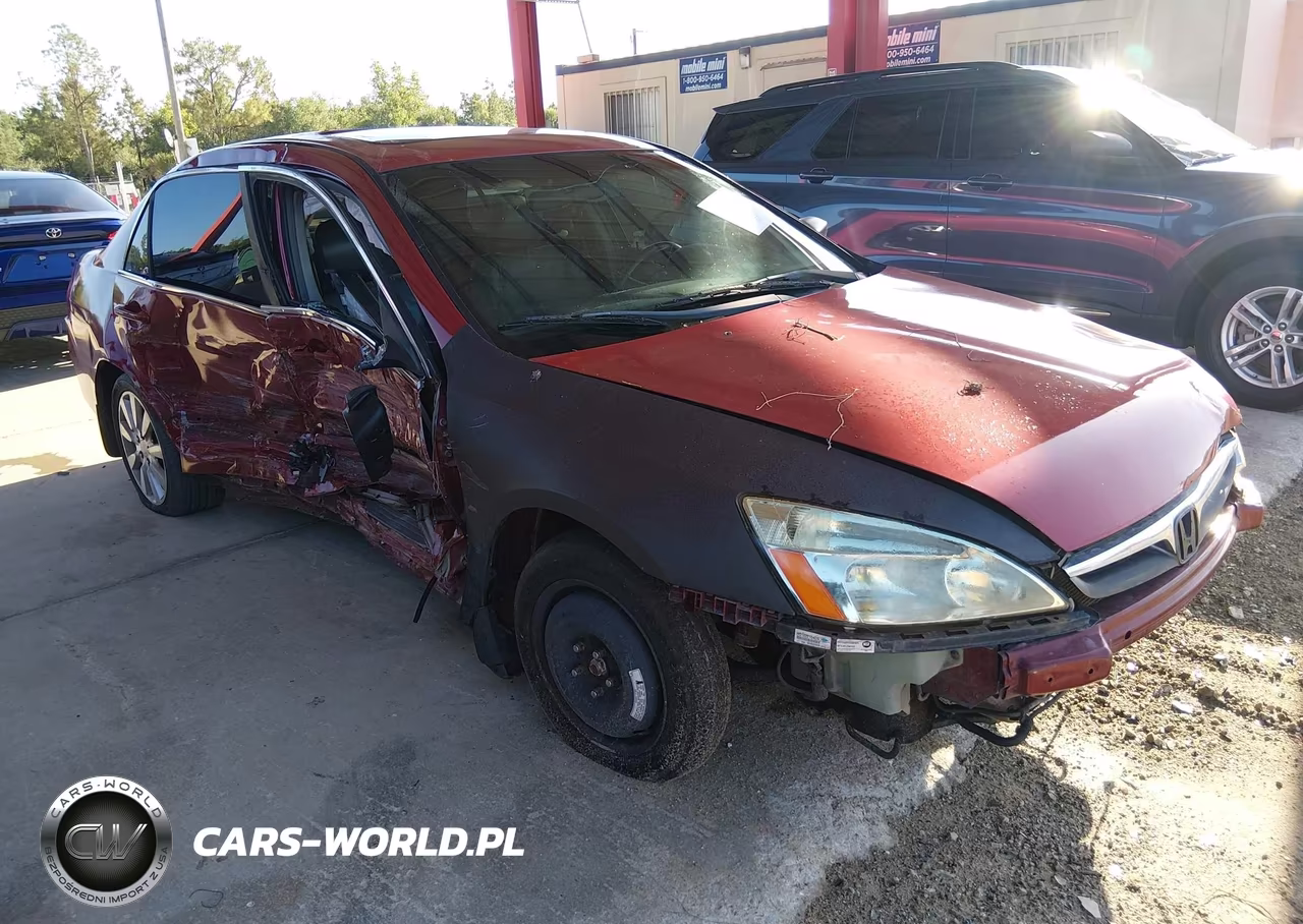2007 Honda Accord 3.0 Ex VIN:1HGCM66817A075491 - 13