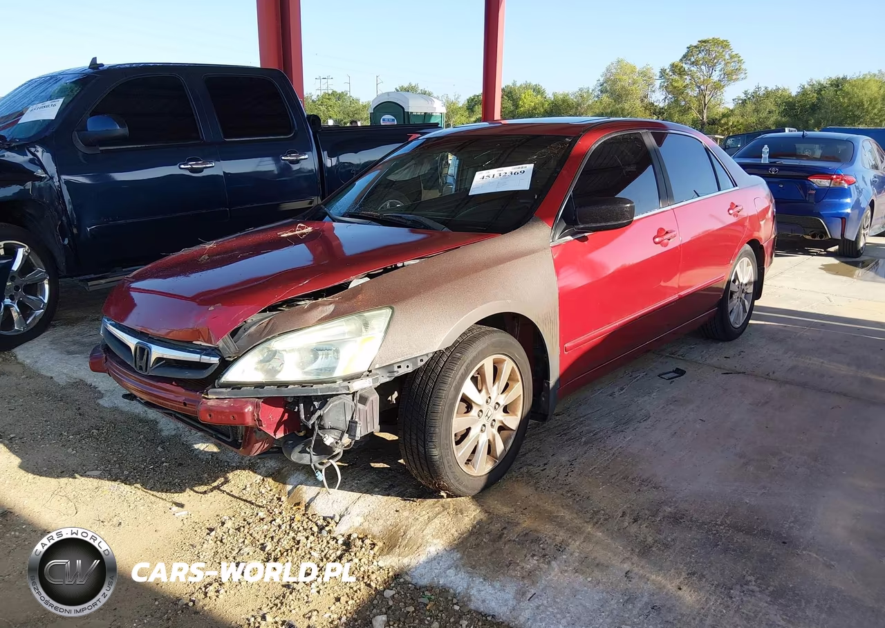 2007 Honda Accord 3.0 Ex VIN:1HGCM66817A075491 - 2