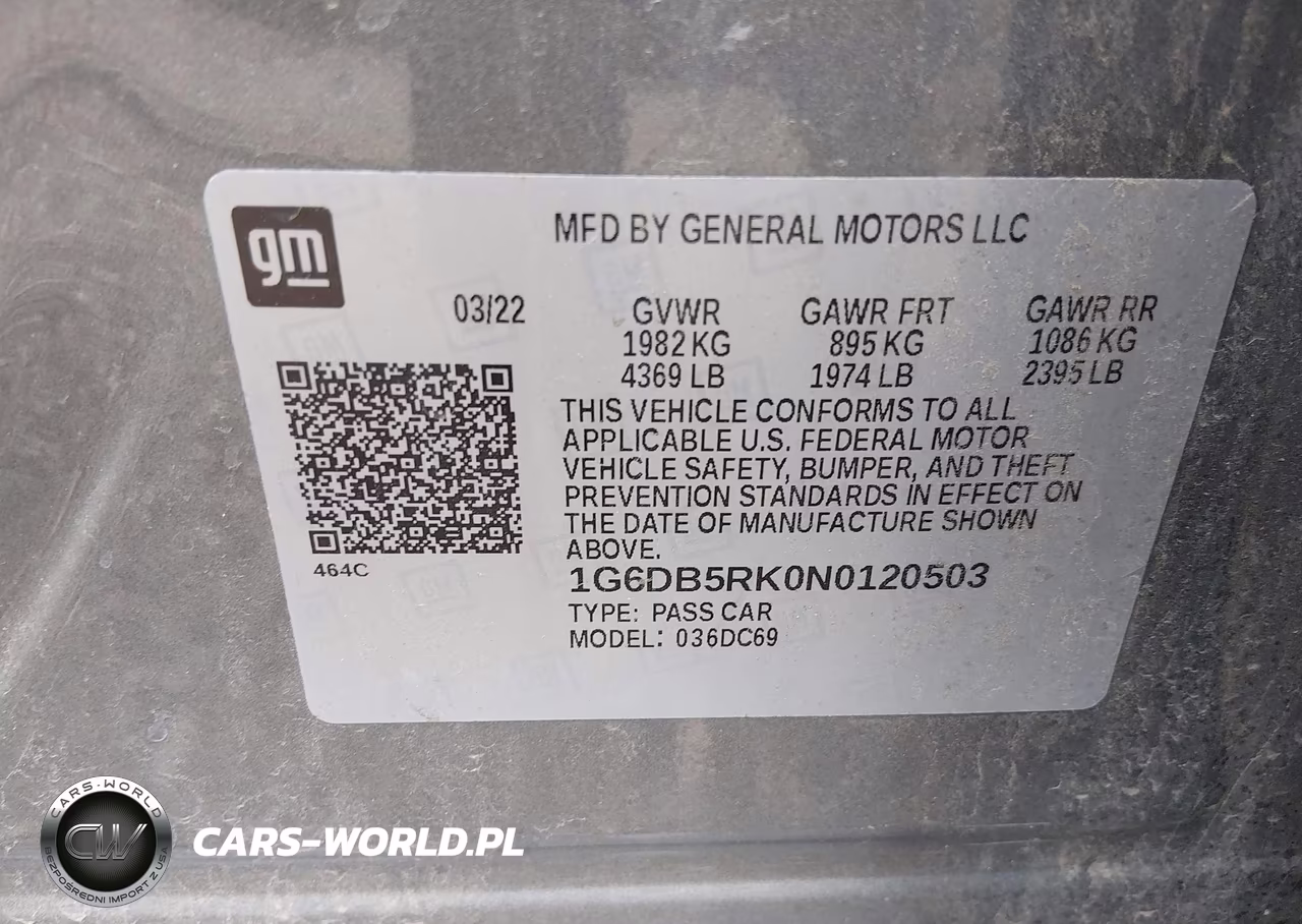 2022 Cadillac Ct4 Premium Luxury VIN:1G6DB5RK0N0120503 - 9