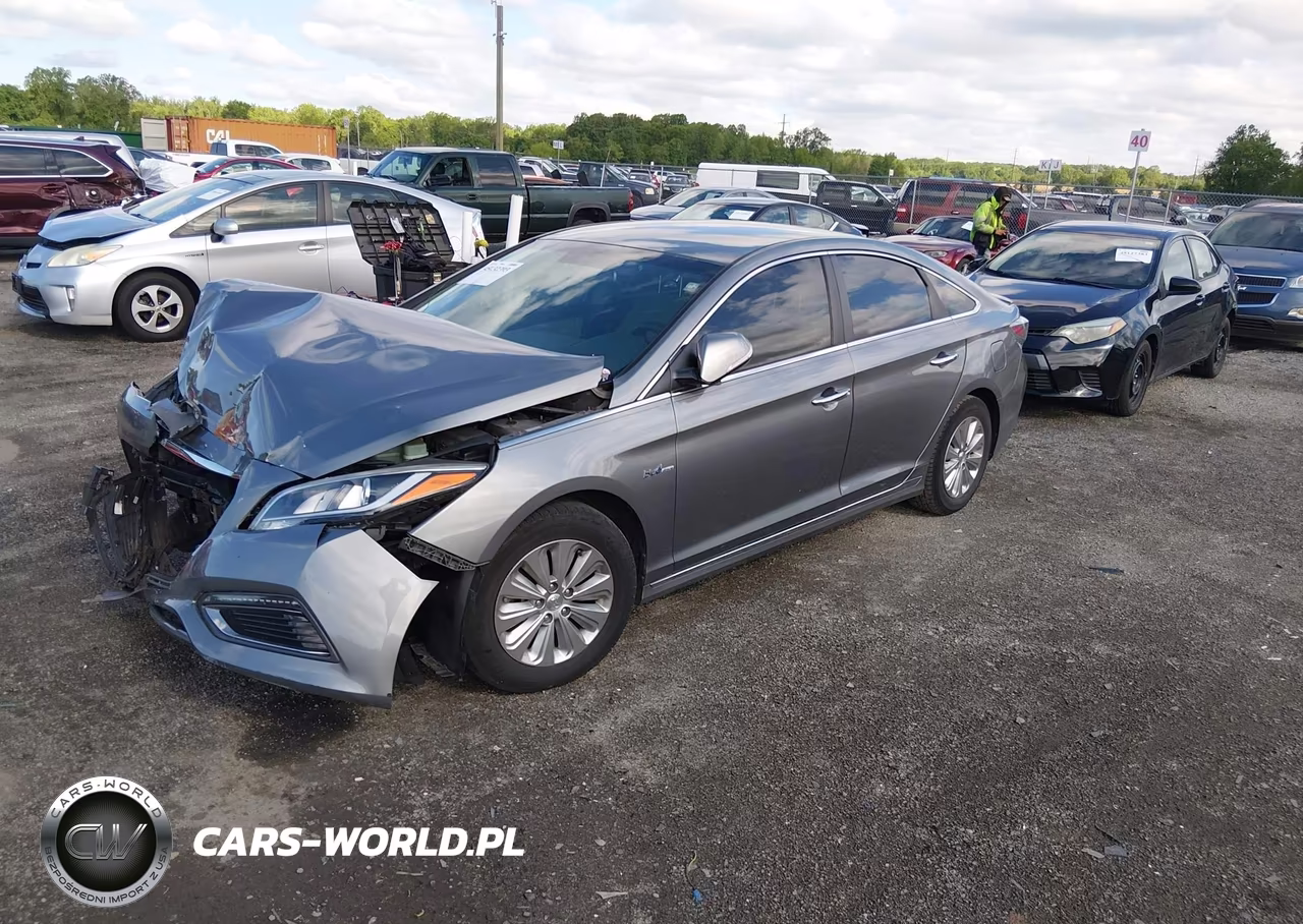 2017 Hyundai Sonata Hybrid Se VIN:KMHE24L35HA064257 - 2