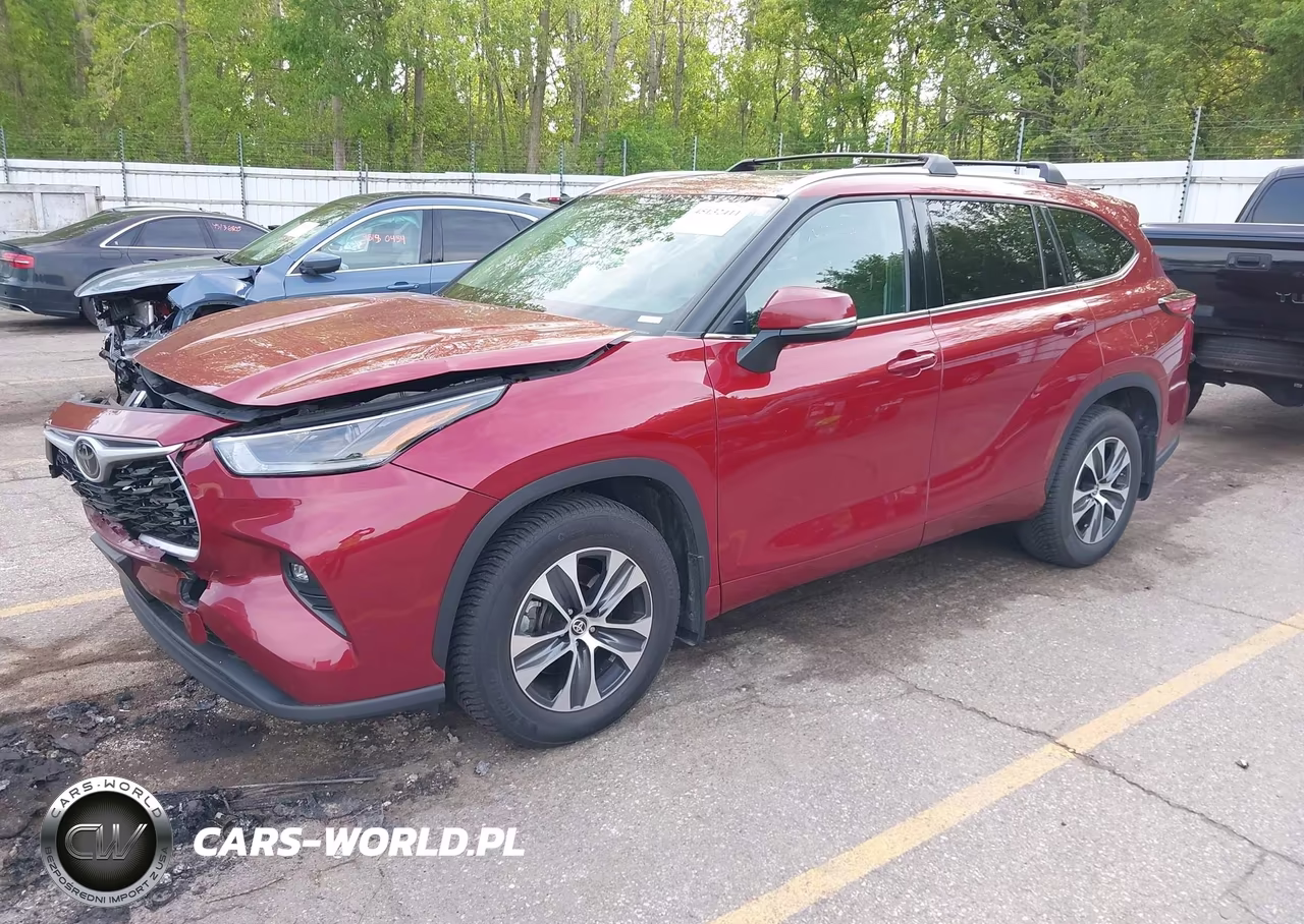 2021 Toyota Highlander Xle VIN:5TDGZRBH6MS079222 - 2