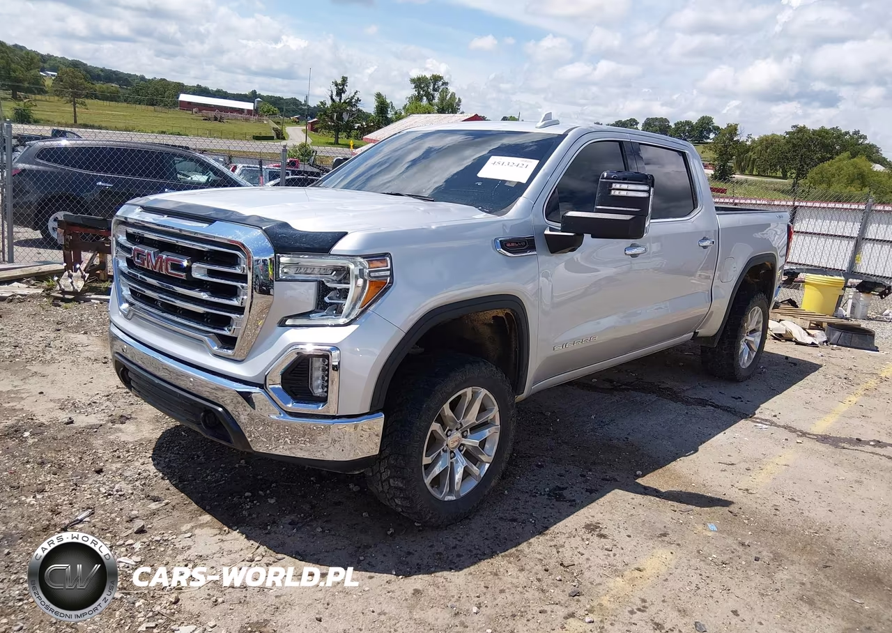 2021 GMC Sierra 1500 4Wd Short Box Slt VIN:3GTU9DELXMG295322 - 2