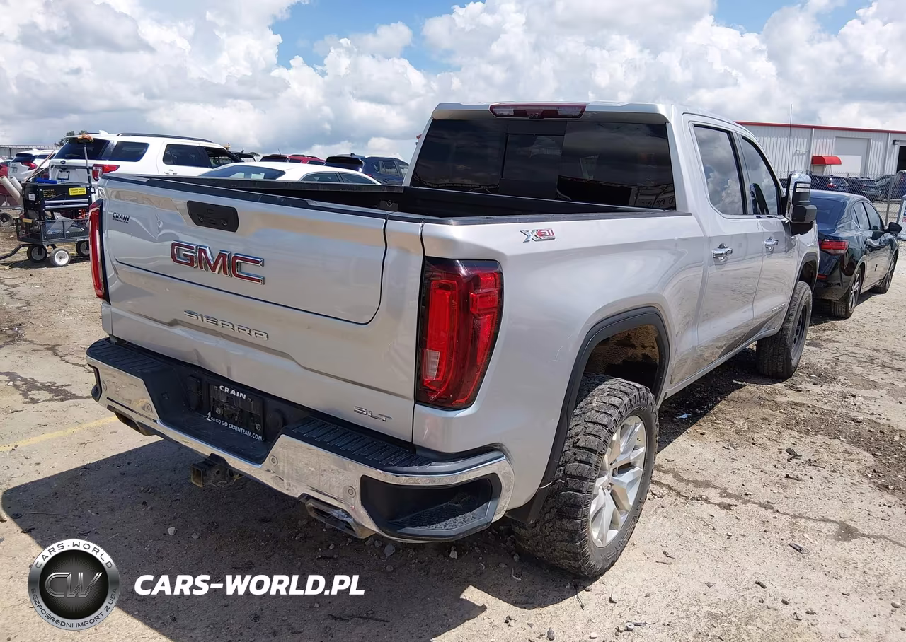 2021 GMC Sierra 1500 4Wd Short Box Slt VIN:3GTU9DELXMG295322 - 4