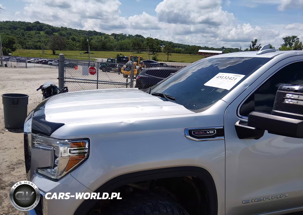 2021 GMC Sierra 1500 4Wd Short Box Slt VIN:3GTU9DELXMG295322 - 6