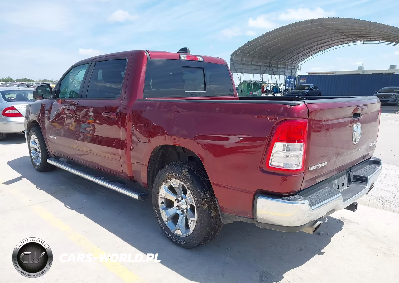 2021 Ram 1500 Lone Star 4X4 5'7 Box VIN:1C6SRFFTXMN829967 - 3