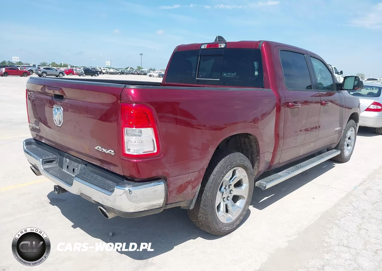 2021 Ram 1500 Lone Star 4X4 5'7 Box VIN:1C6SRFFTXMN829967 - 4