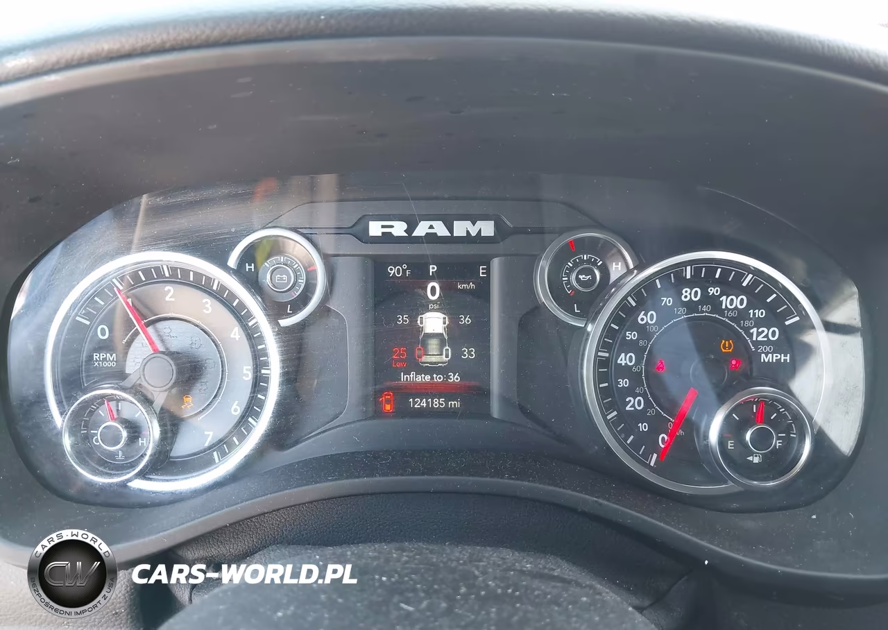 2021 Ram 1500 Lone Star 4X4 5'7 Box VIN:1C6SRFFTXMN829967 - 7