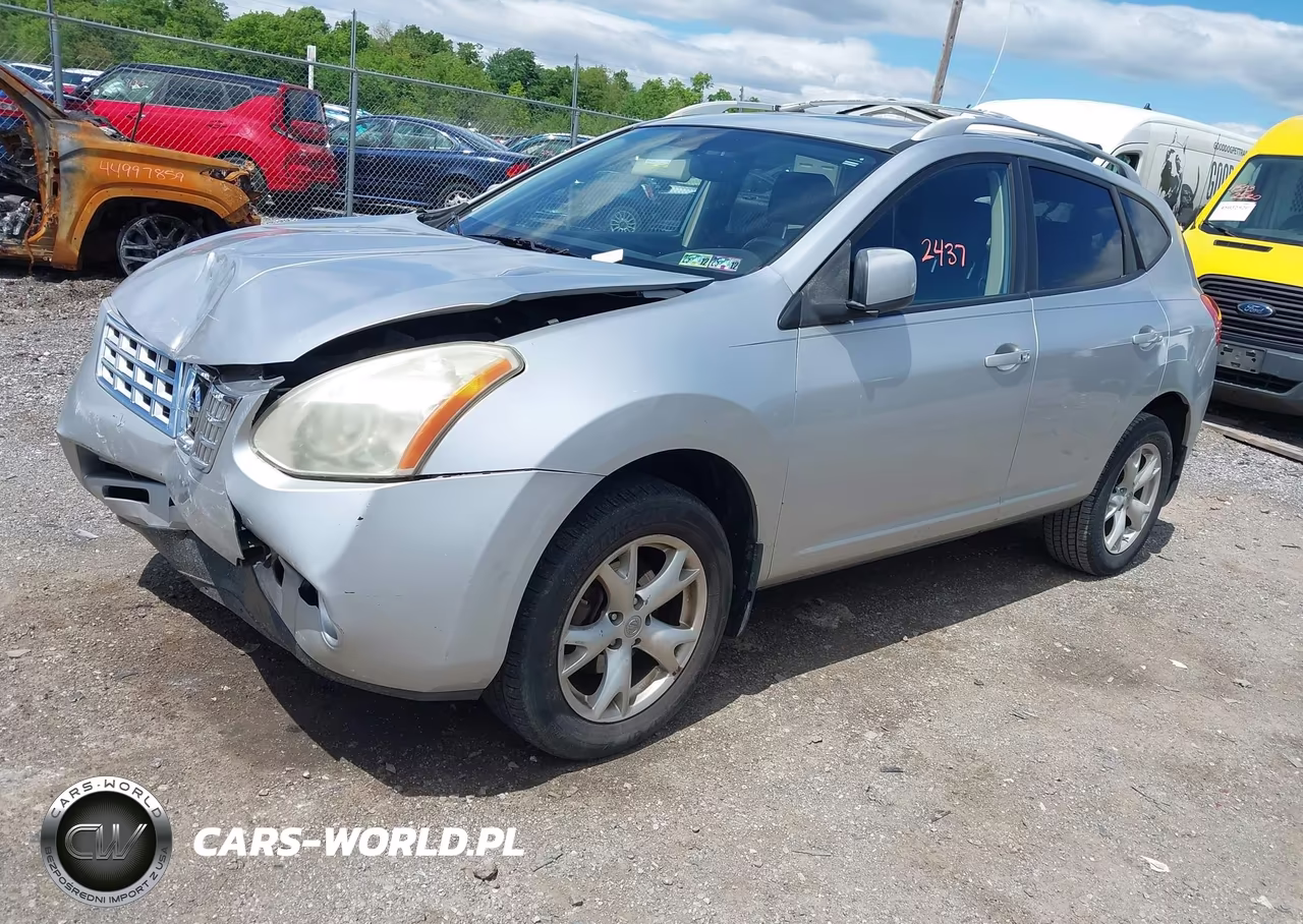 2008 Nissan Rogue Sl VIN:JN8AS58V28W116180 - 2