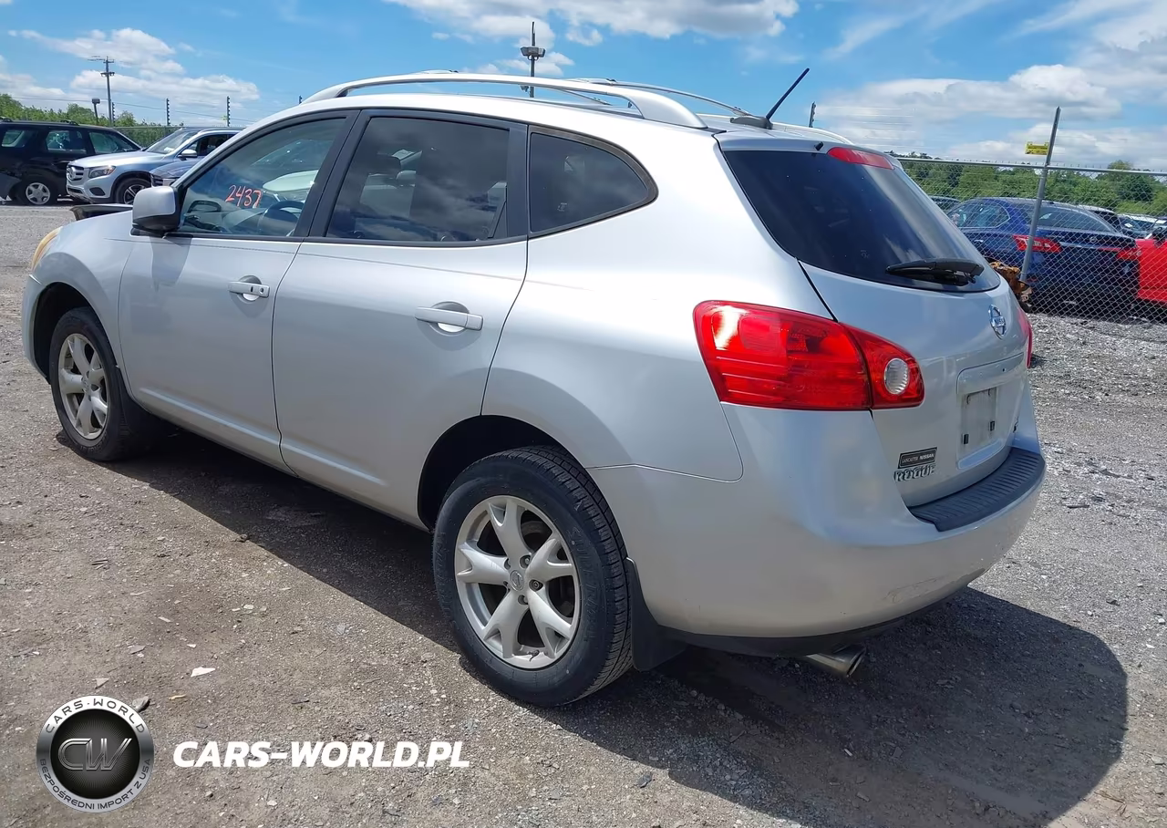 2008 Nissan Rogue Sl VIN:JN8AS58V28W116180 - 3
