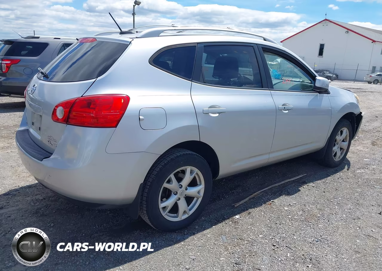 2008 Nissan Rogue Sl VIN:JN8AS58V28W116180 - 4